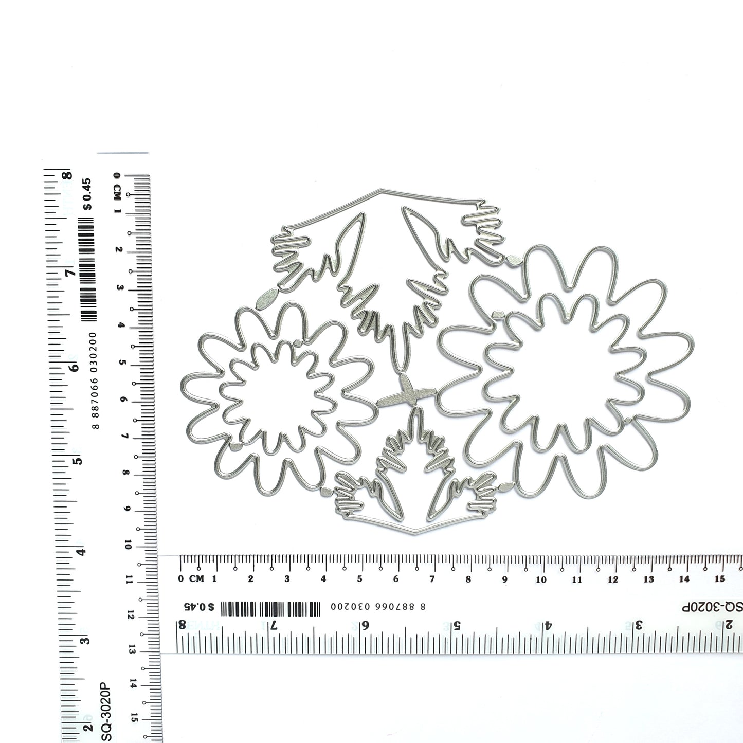CHRYSANTHEMUM FLOWER LEAVES CUTTING DIES - Luxy Kraft