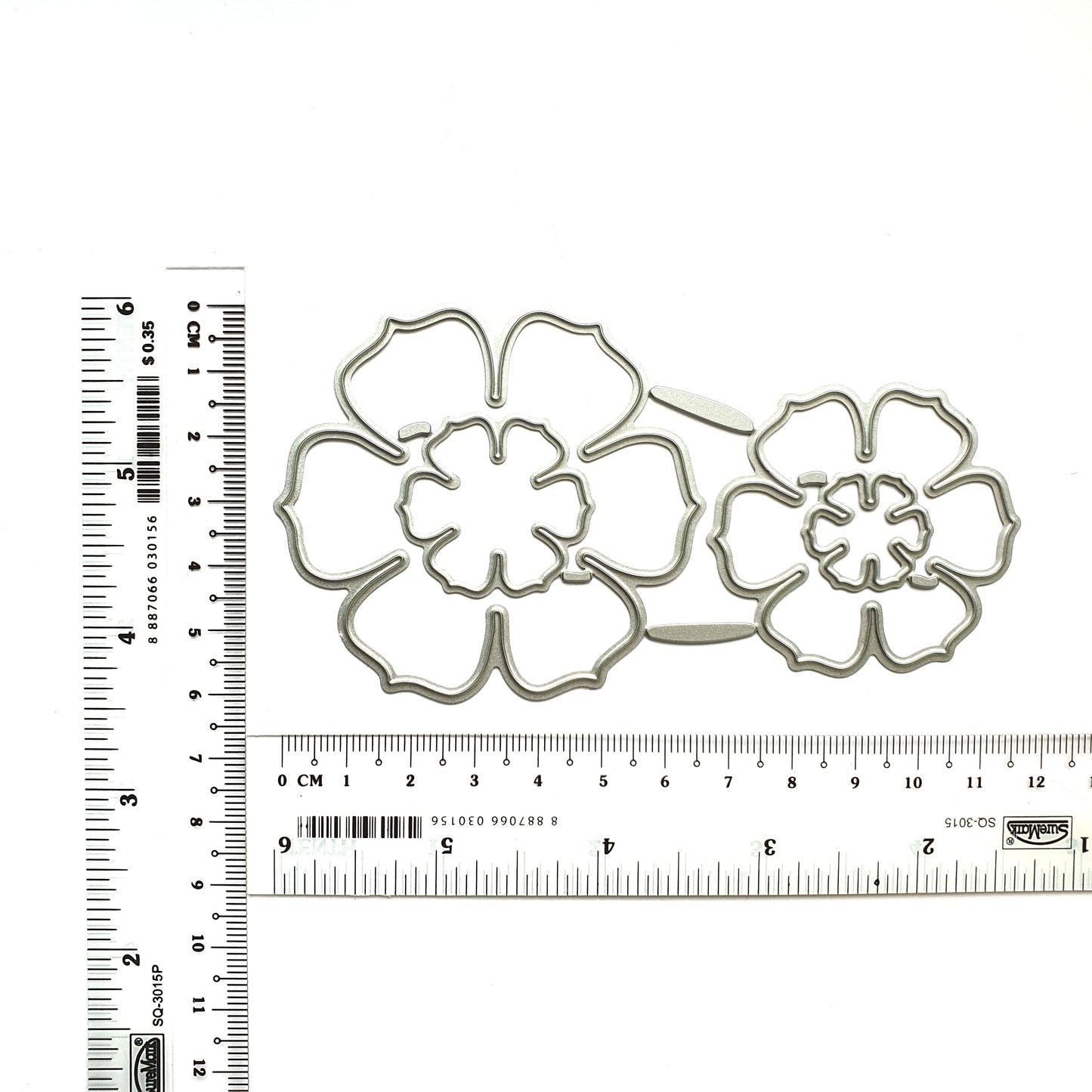 FLOWER CUTTING DIES 4 PCS SET - Luxy Kraft