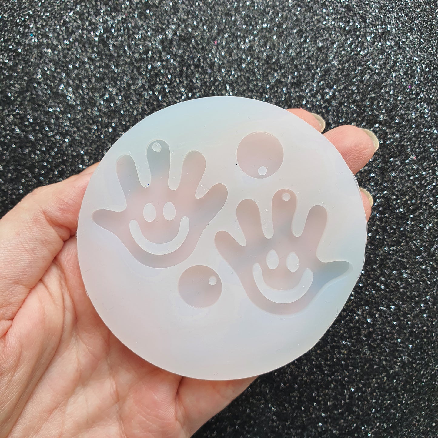 Earrings silicone mold for epoxy and resin craft - Luxy Kraft