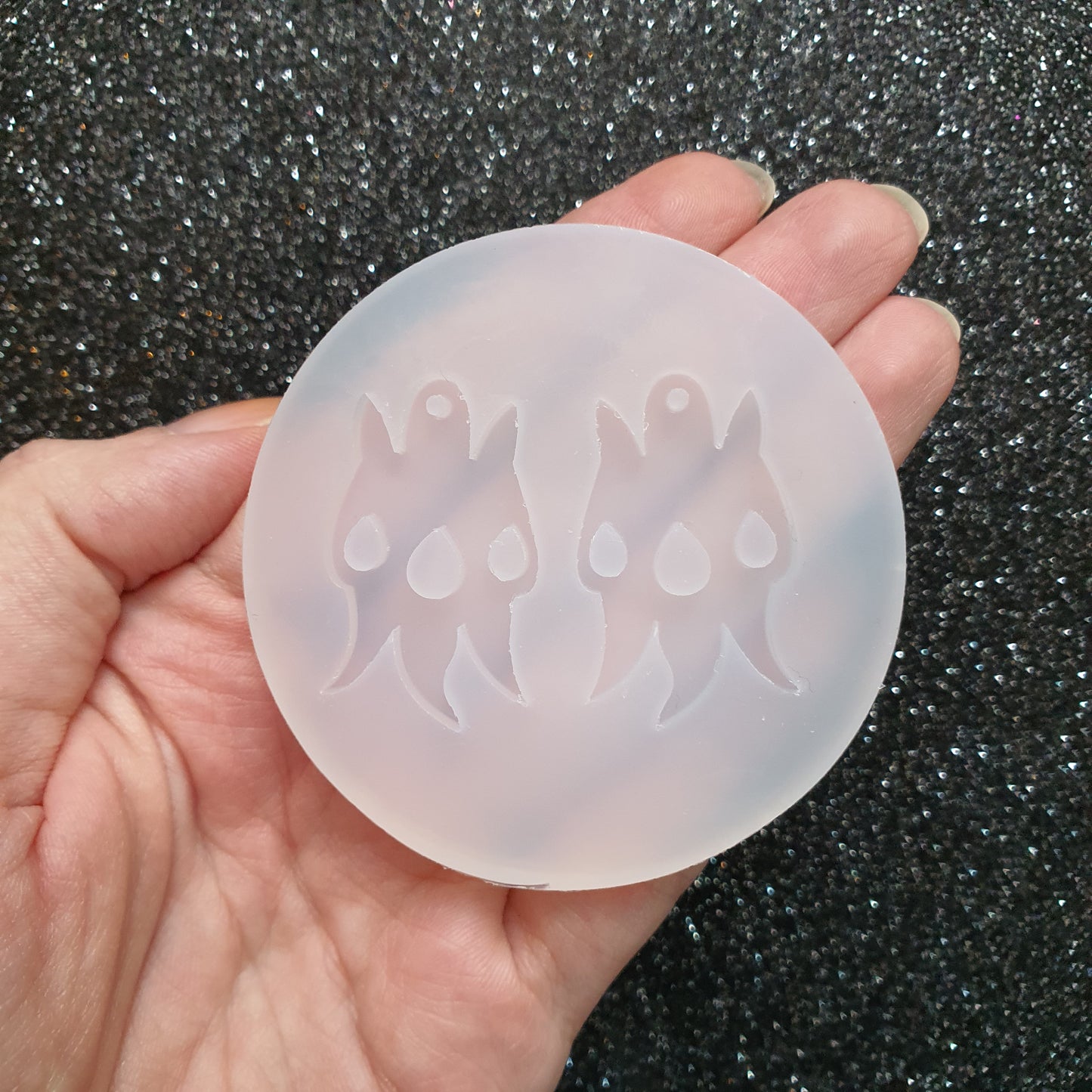 Earrings silicone mold for epoxy and resin craft - Luxy Kraft
