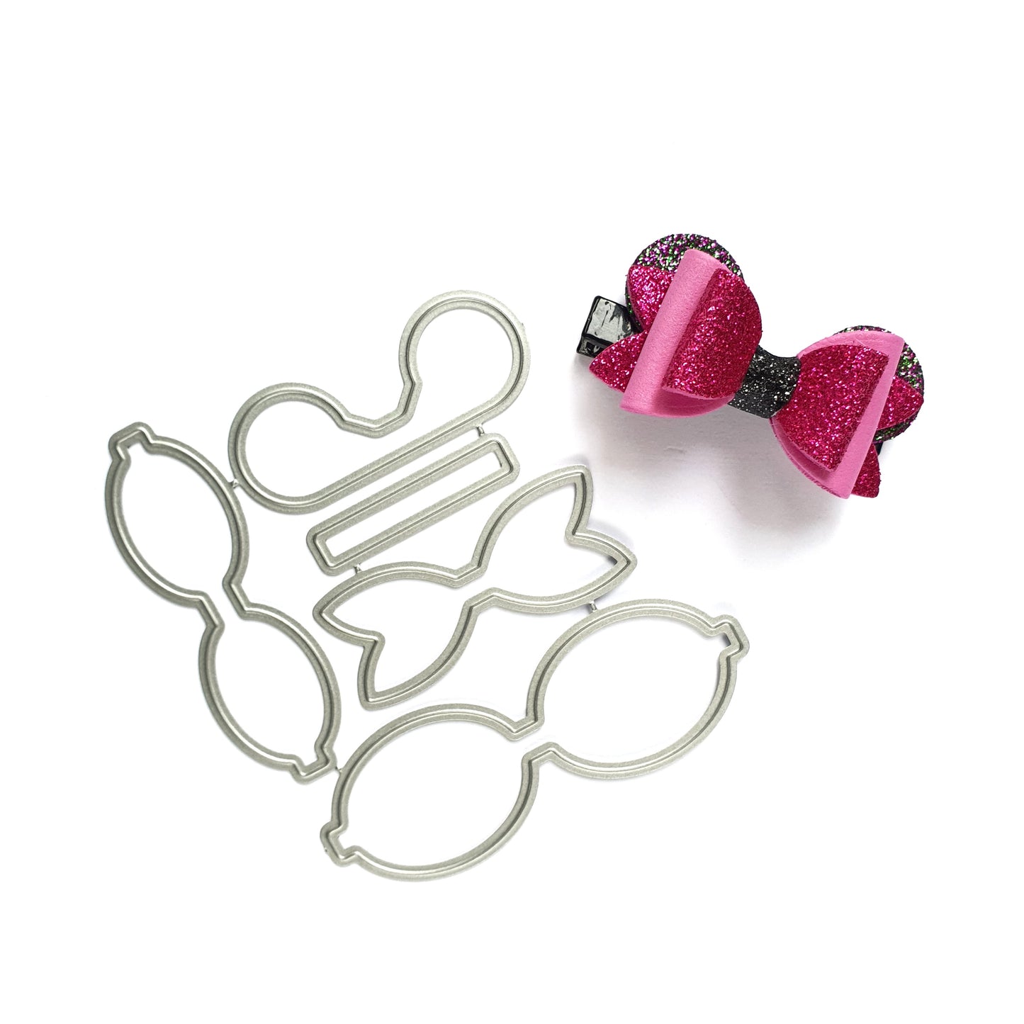 Bow shape metal cutting dies "Minnie mouse" N-469 - Luxy Kraft