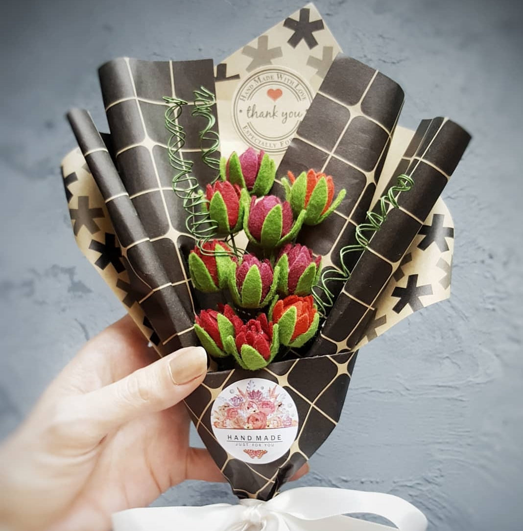 FLOWERS CUTTING DIES 4 PCS SET - Luxy Kraft
