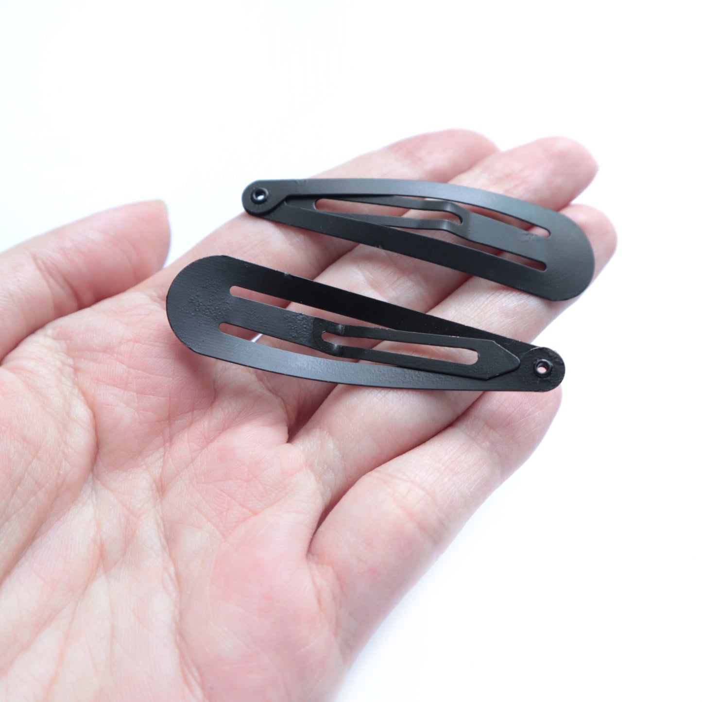 Click Clack hairclips 6 cm 10 pcs - Luxy Kraft