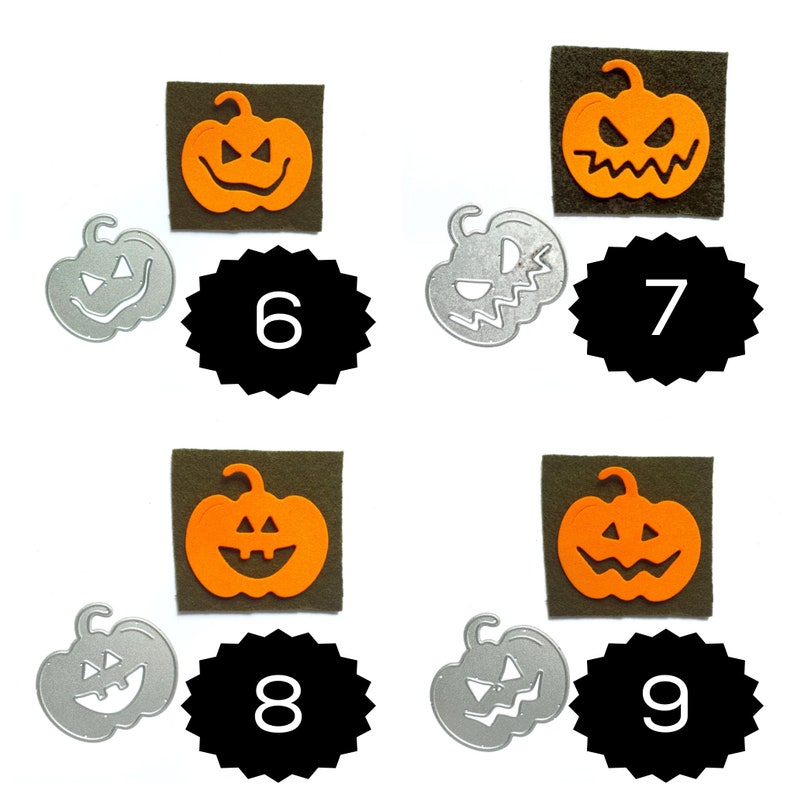 Halloween Pumpkin cutting die - Luxy Kraft