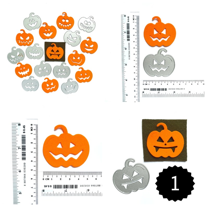 Halloween Pumpkin cutting die - Luxy Kraft