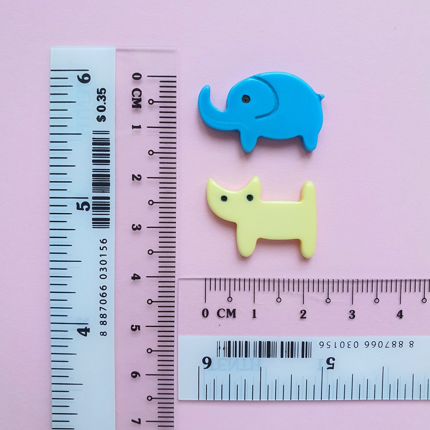 Silicone earrings mold for resin and epoxy "Cat and Elephant" - Luxy Kraft