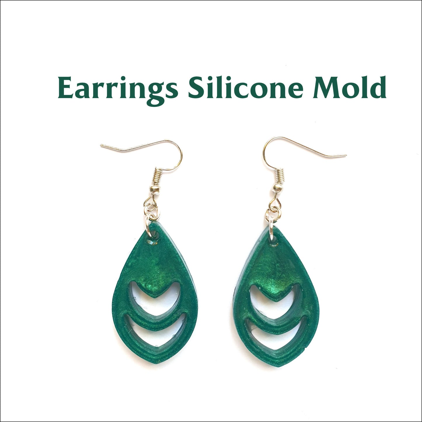 Earrings silicone mold for resin silicone molds for epoxy
