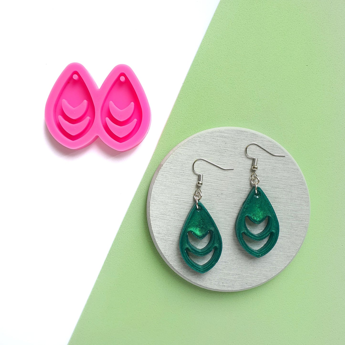 Earrings silicone mold for resin silicone molds for epoxy