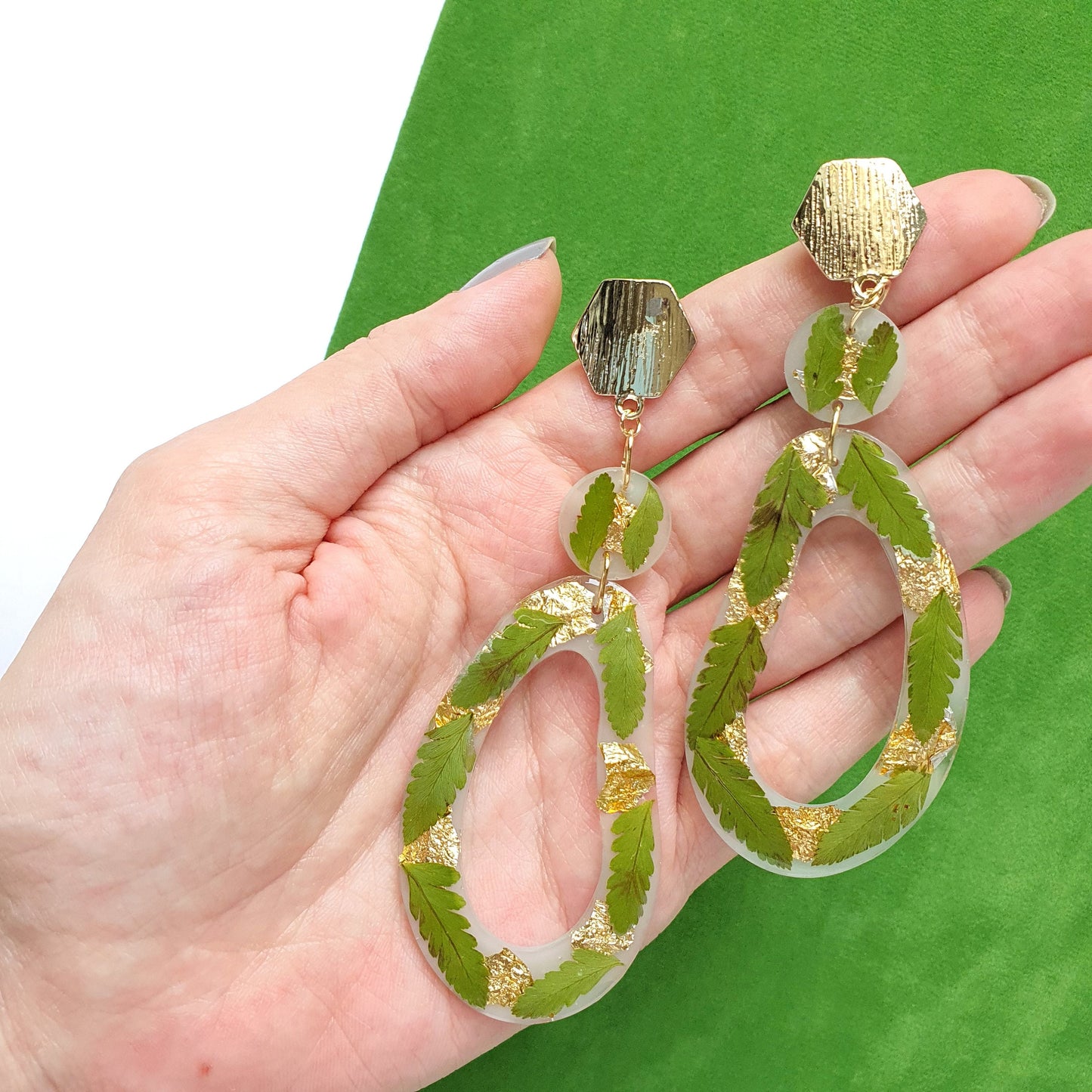 Silicone earrings mold for resin and epoxy 4 designs in 1 mold Geometry Jewelry mould - Luxy Kraft
