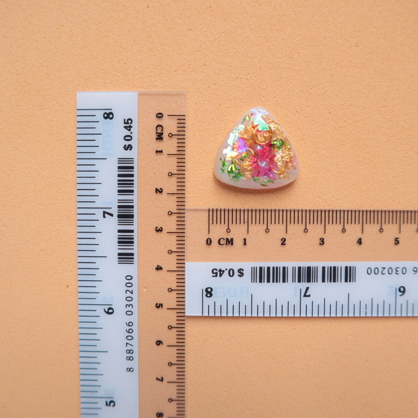 Silicone earrings mold "Triangle" mould for resin and epoxy - Luxy Kraft