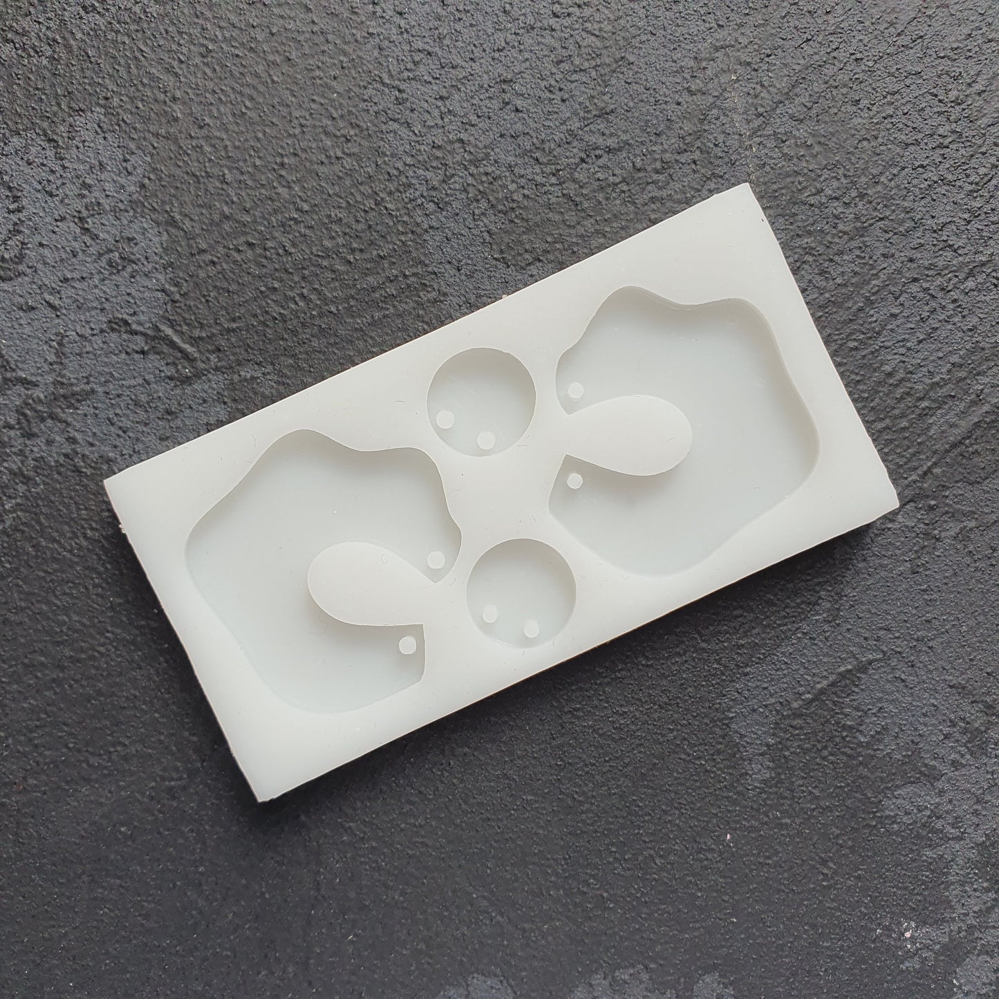 Silicone earring mold Jewelry Resin mould for resin and epoxy