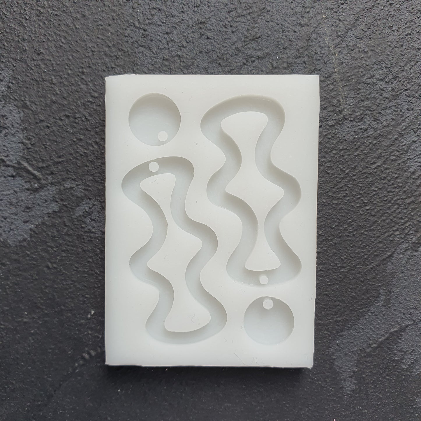Silicone earring mold Jewelry Resin mould for resin and epoxy