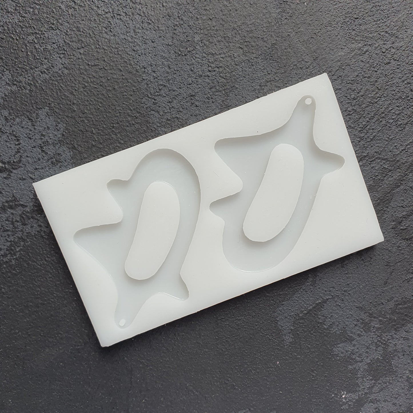 Silicone earring mold Jewelry Resin mould for resin and epoxy