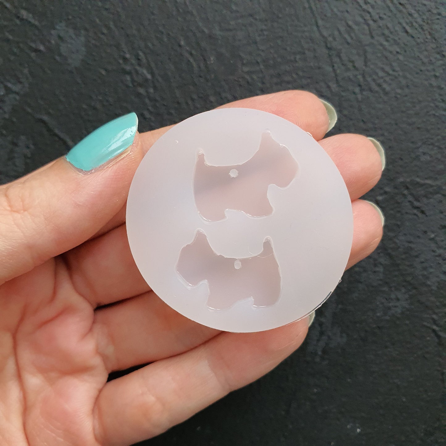 Silicone earring mold Dog Jewelry Resin mould for resin and epoxy - Luxy Kraft