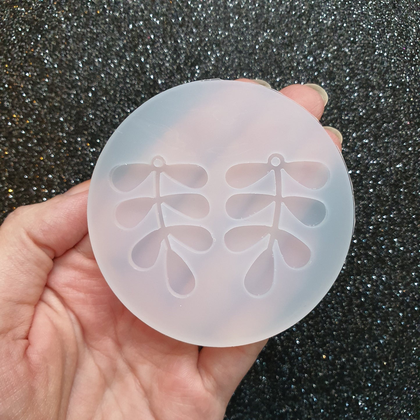 Silicone earring Leaves mold Jewelry Resin mould for resin and epoxy - Luxy Kraft