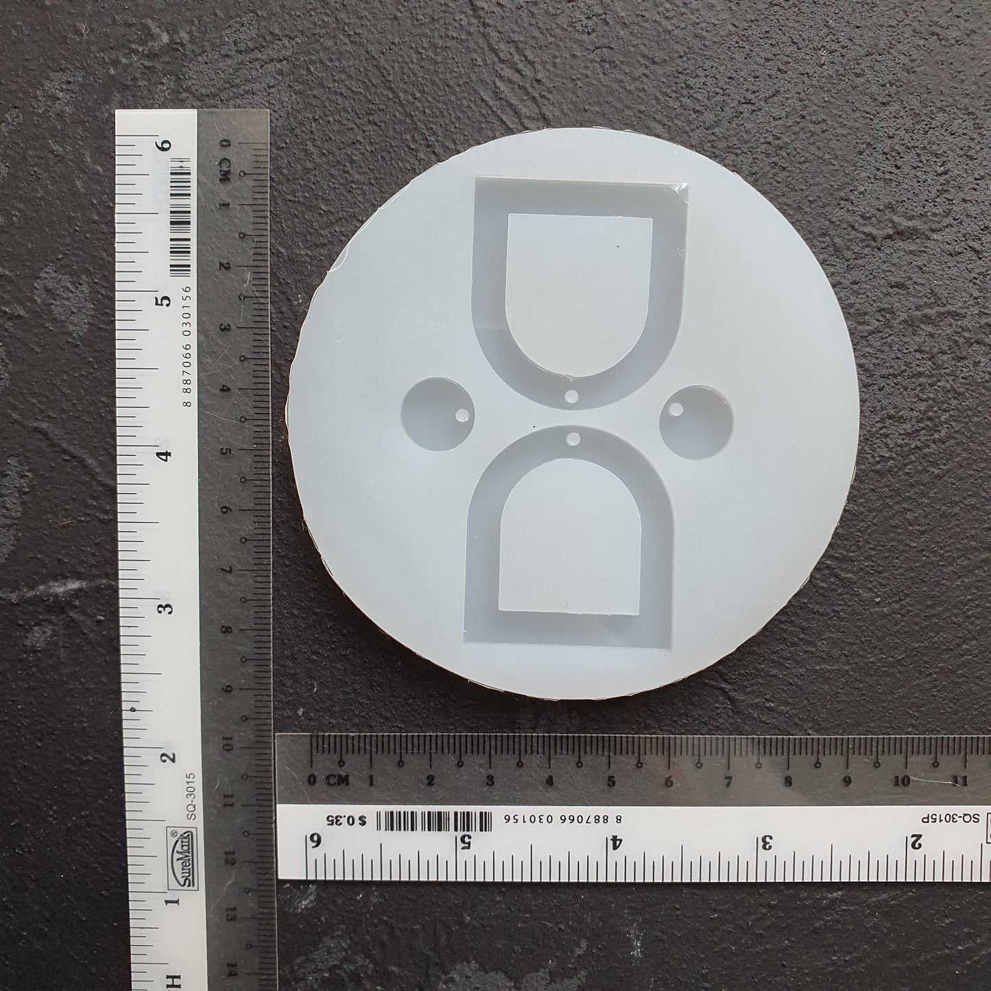 Silicone earring mold Arch Jewelry Resin mould for resin and epoxy - Luxy Kraft
