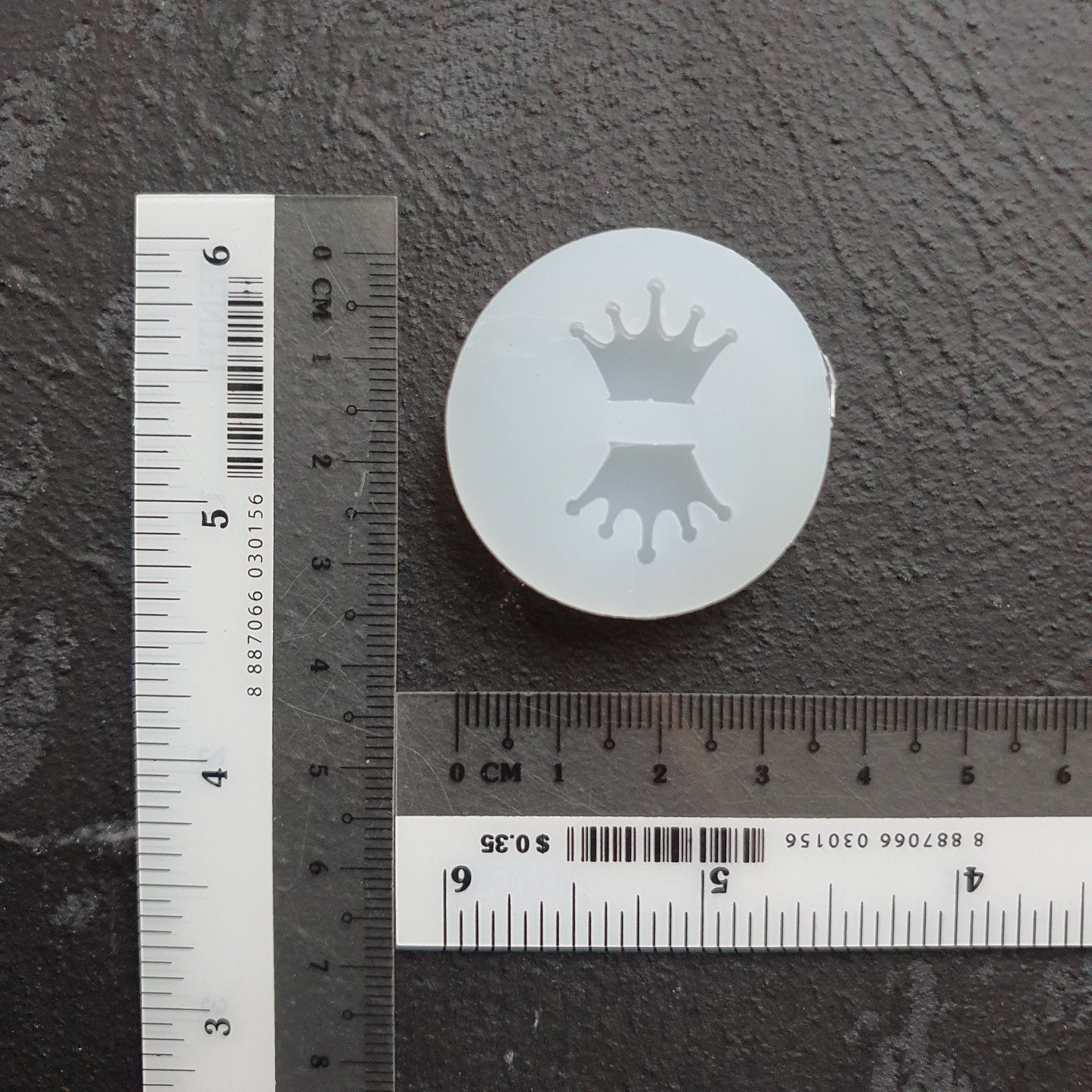 Silicone earring mold Crown Jewelry Resin mould for resin and epoxy - Luxy Kraft