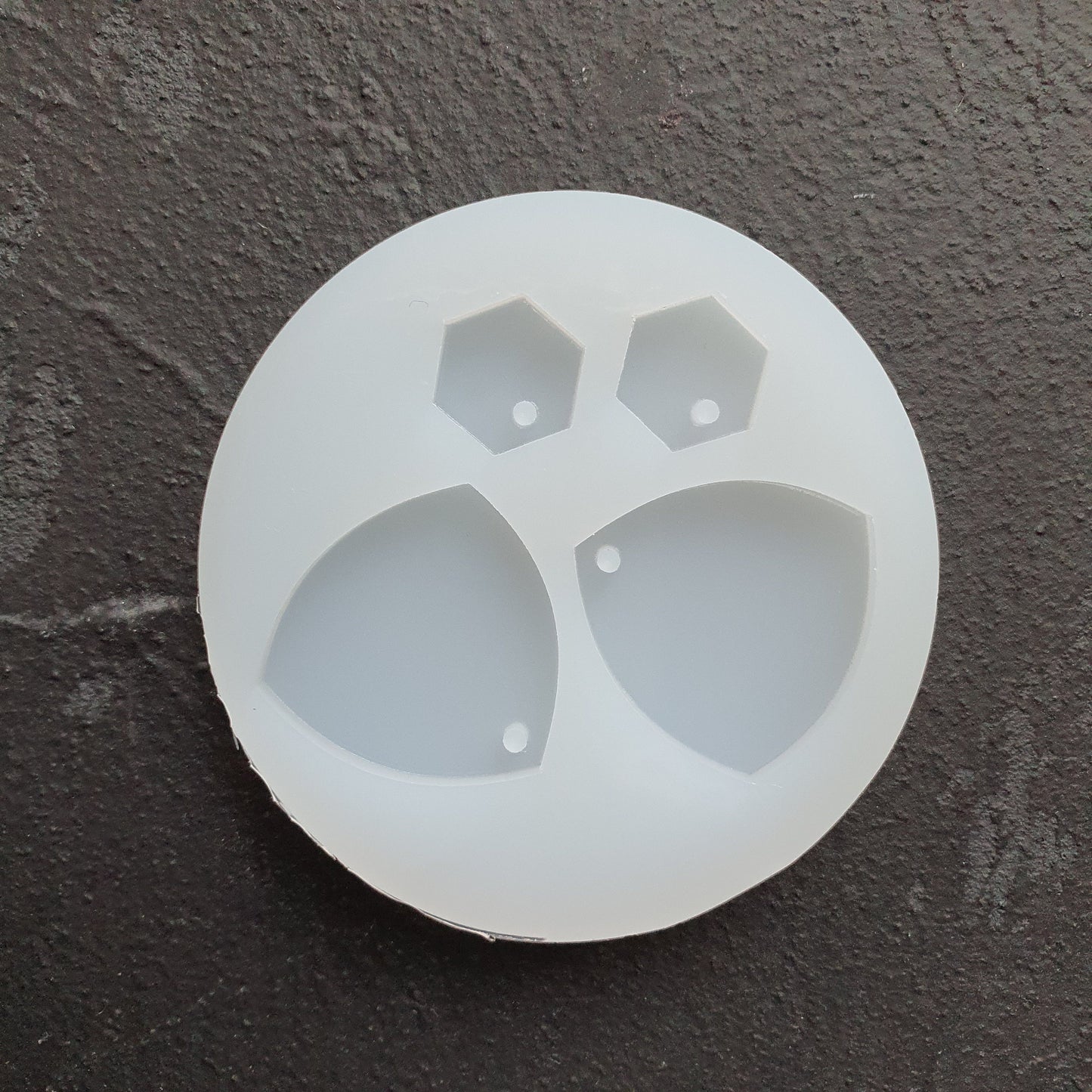 Silicone earring mold Geometry Jewelry Resin mould for resin and epoxy - Luxy Kraft