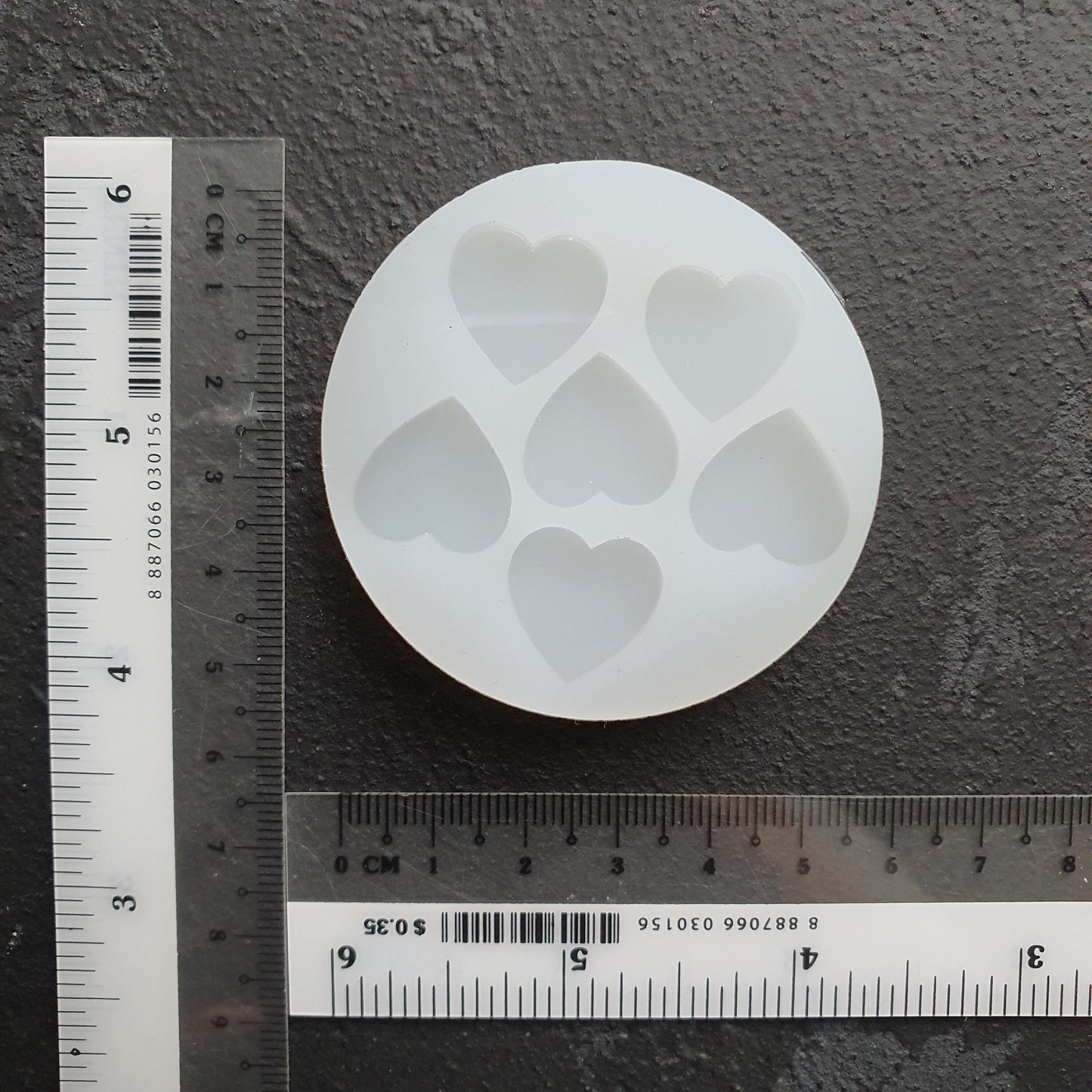 Silicone earring mold Heart Jewelry Resin mould for resin and epoxy