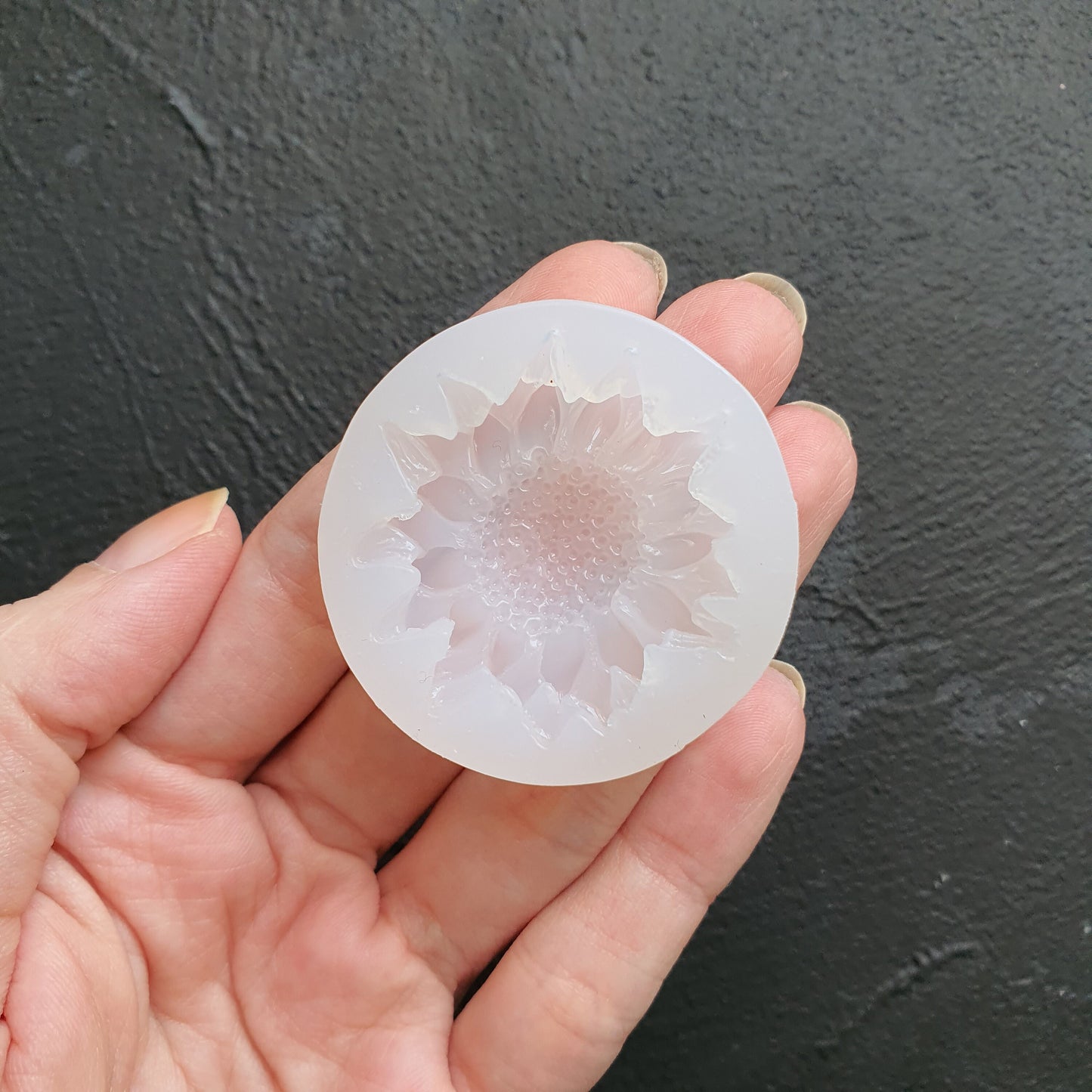 Sunflower Earring mold Silicone earrings mould for resin and epoxy 3.5 cm