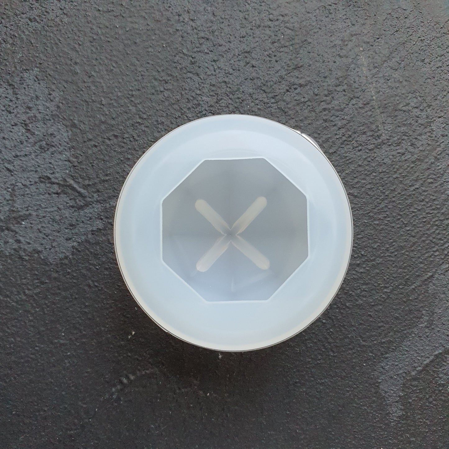 Diamond Crystal Amethyst silicone epoxy mold resin mould 4.5 cm, 6 cm - Luxy Kraft