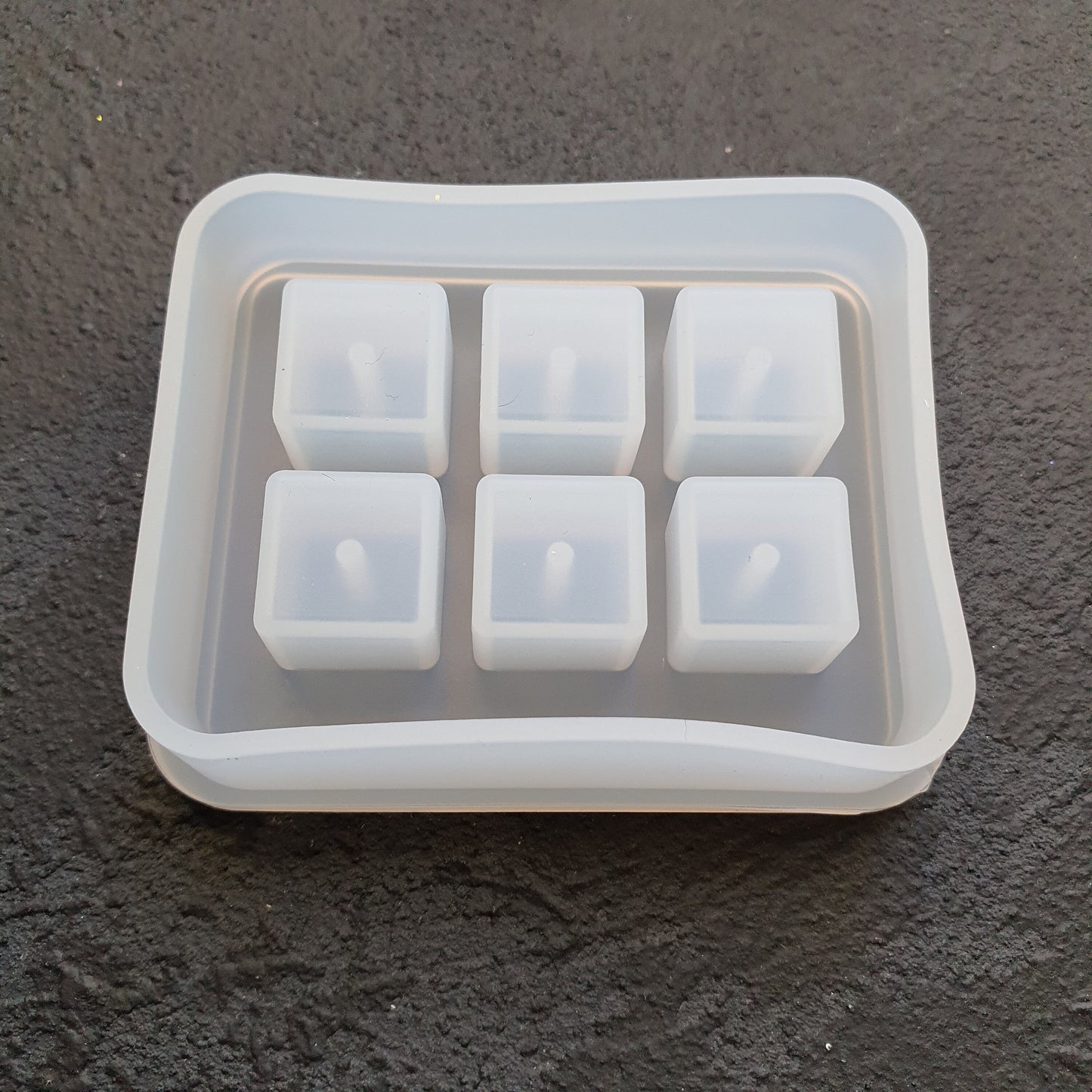 Square Beads Resin silicone mold for resin and epoxy Jewelry mold 12 mm, 16 mm