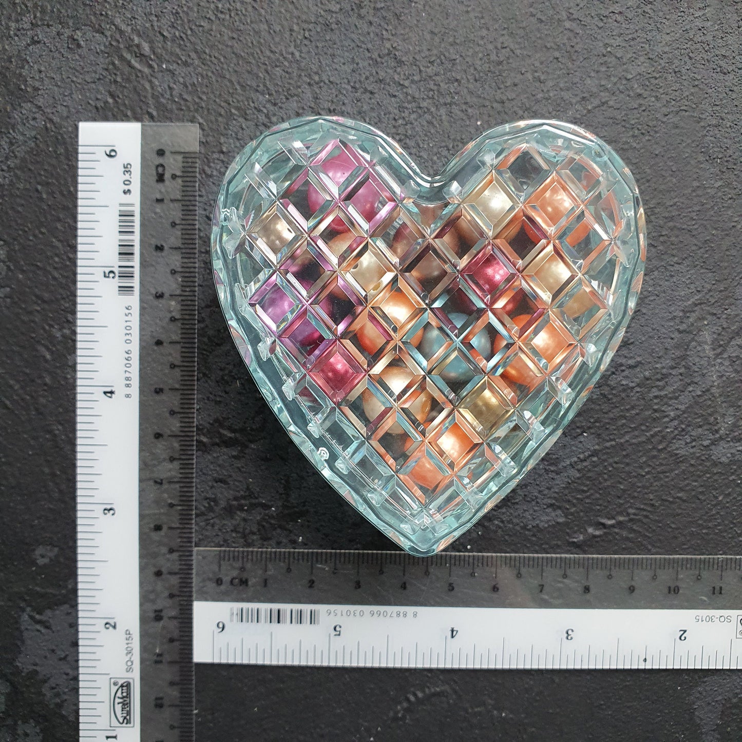 Heart box Mold Trinket tray silicone mould for Resin Epoxy Jesmonite - Luxy Kraft