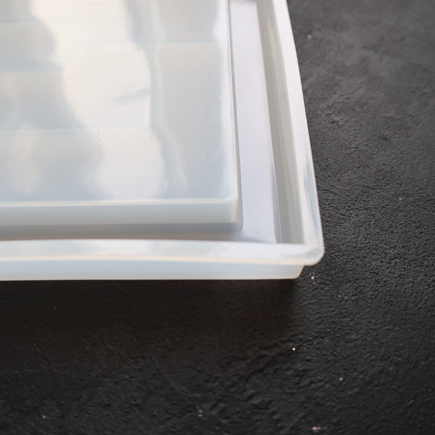 Tray mold Coaster silicone mould for Resin Epoxy Jesmonite 26.4x19 cm