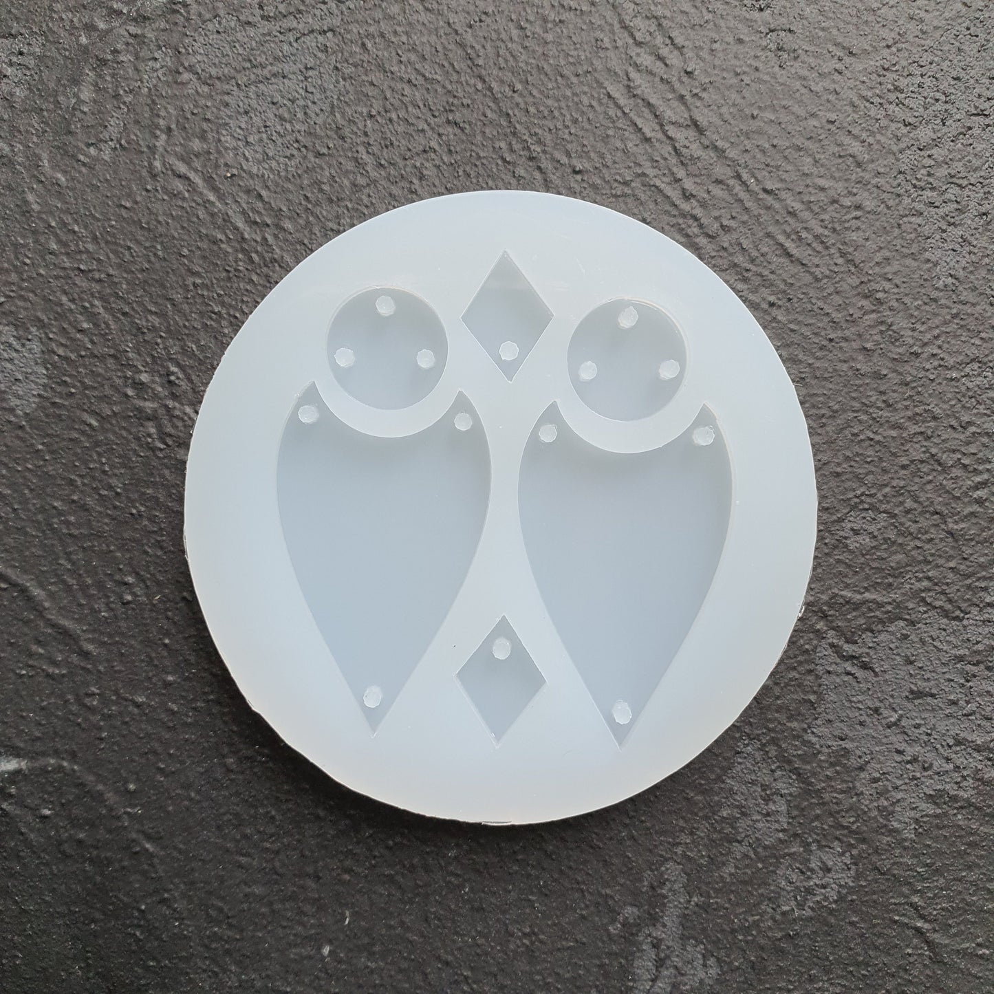 Silicone earring mold Jewelry Resin mould for resin and epoxy