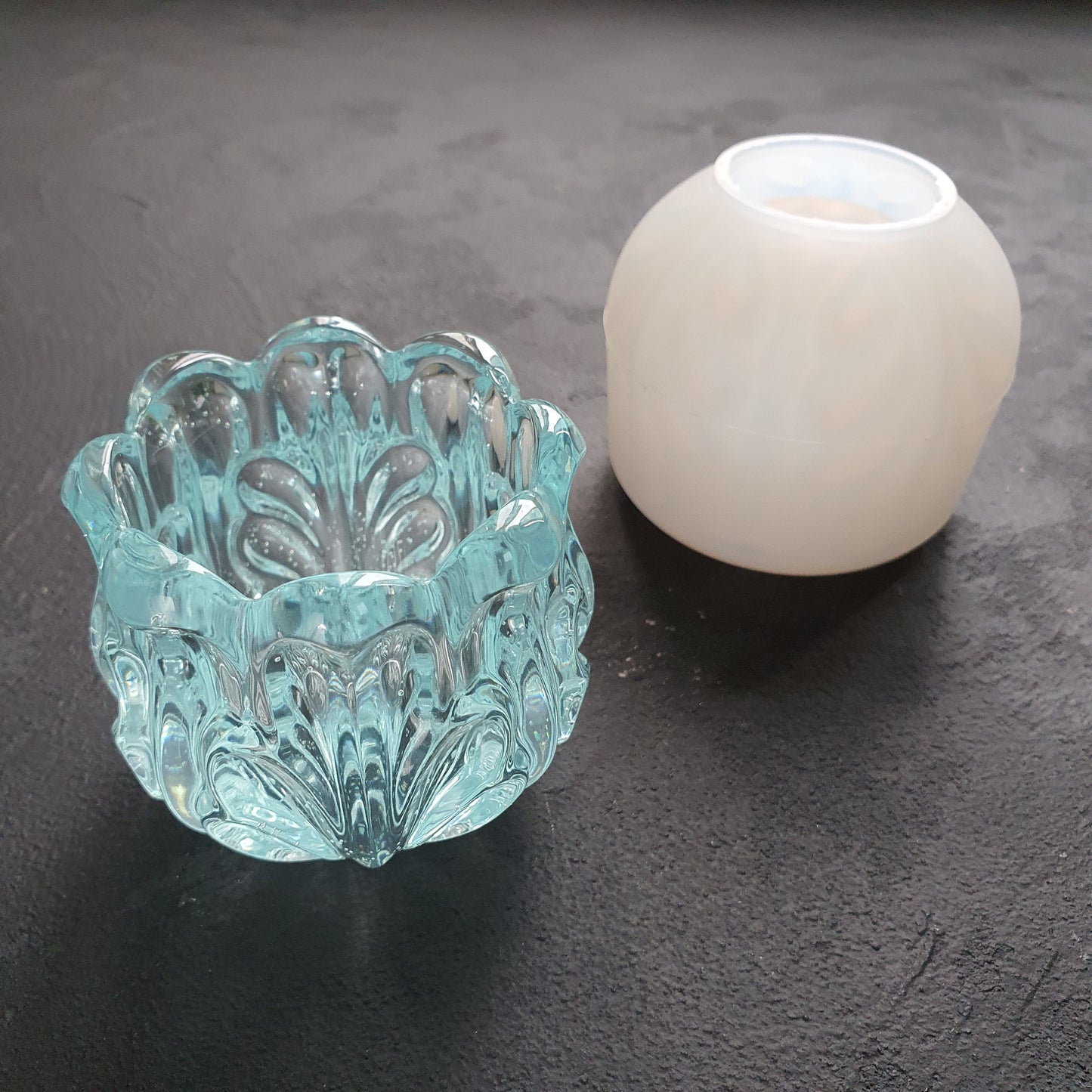 Silicone mold flower pot vase silicone mold for Resin Epoxy craft - Luxy Kraft