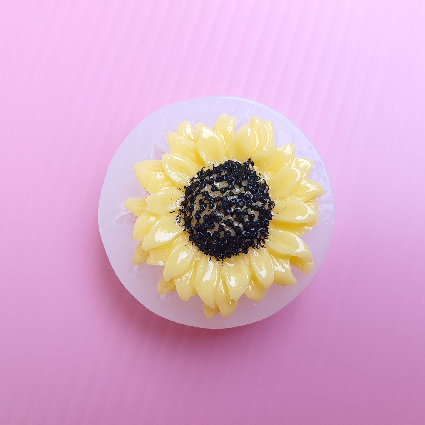 Sunflower Earring mold Silicone earrings mould for resin and epoxy 3.5 cm