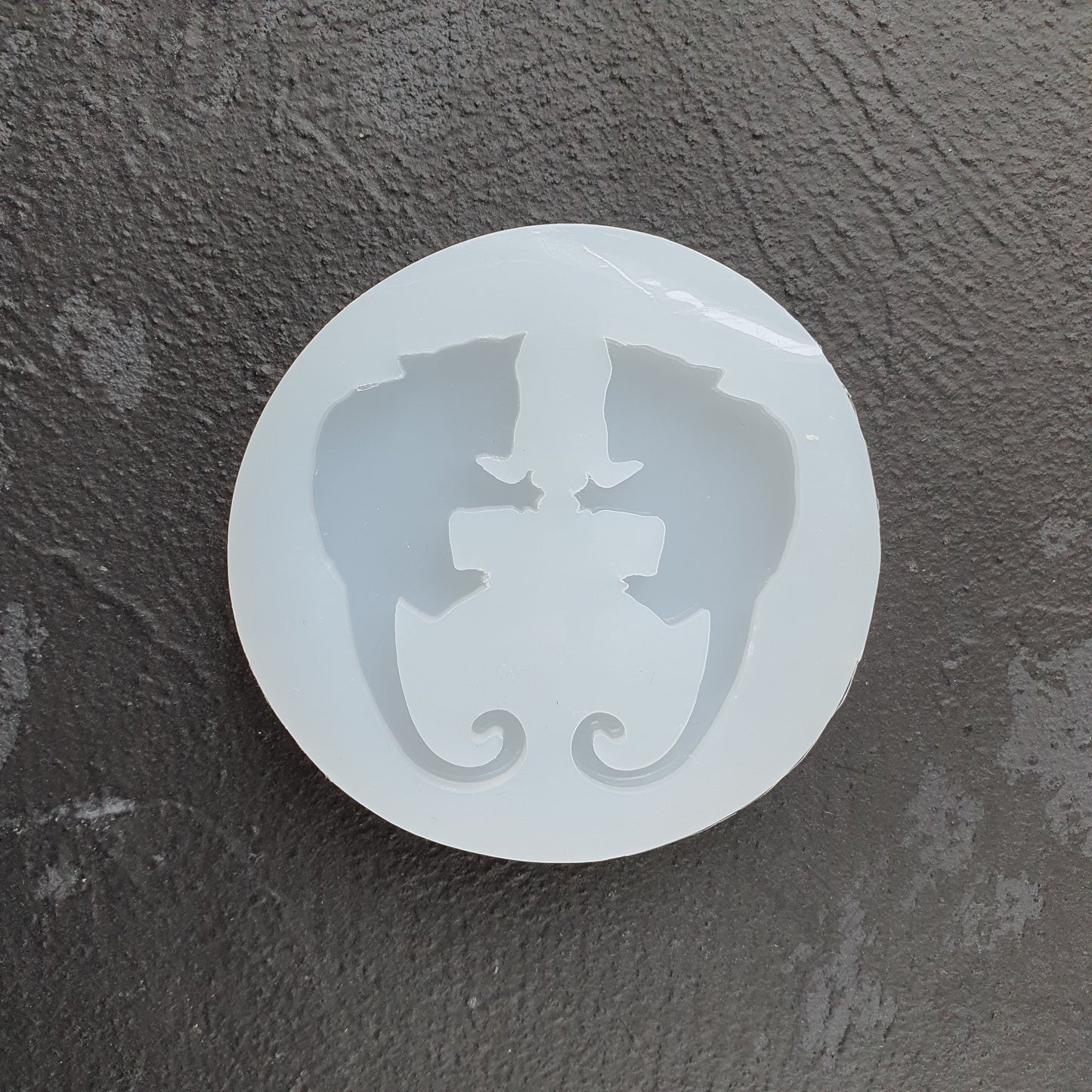 Silicone earrings mold "Possum" for resin and epoxy