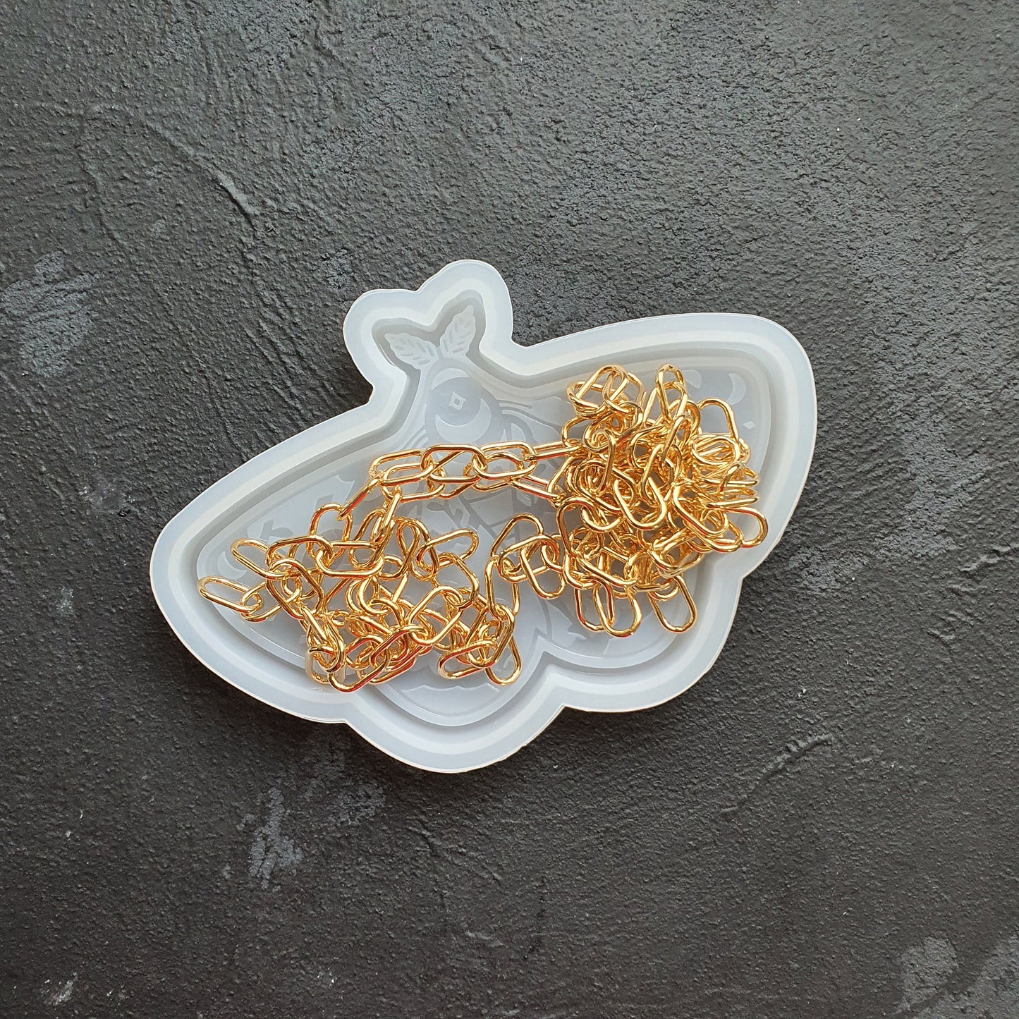 Silicone mold "Butterfly Moth" trinket tray dish plate silicone mold for Resin Epoxy Jesmonite craft - Luxy Kraft