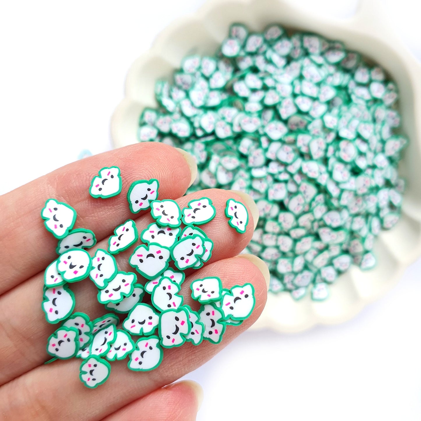 Mini clouds polymer clay shapes for Resin Epoxy crafts for nail design - Luxy Kraft