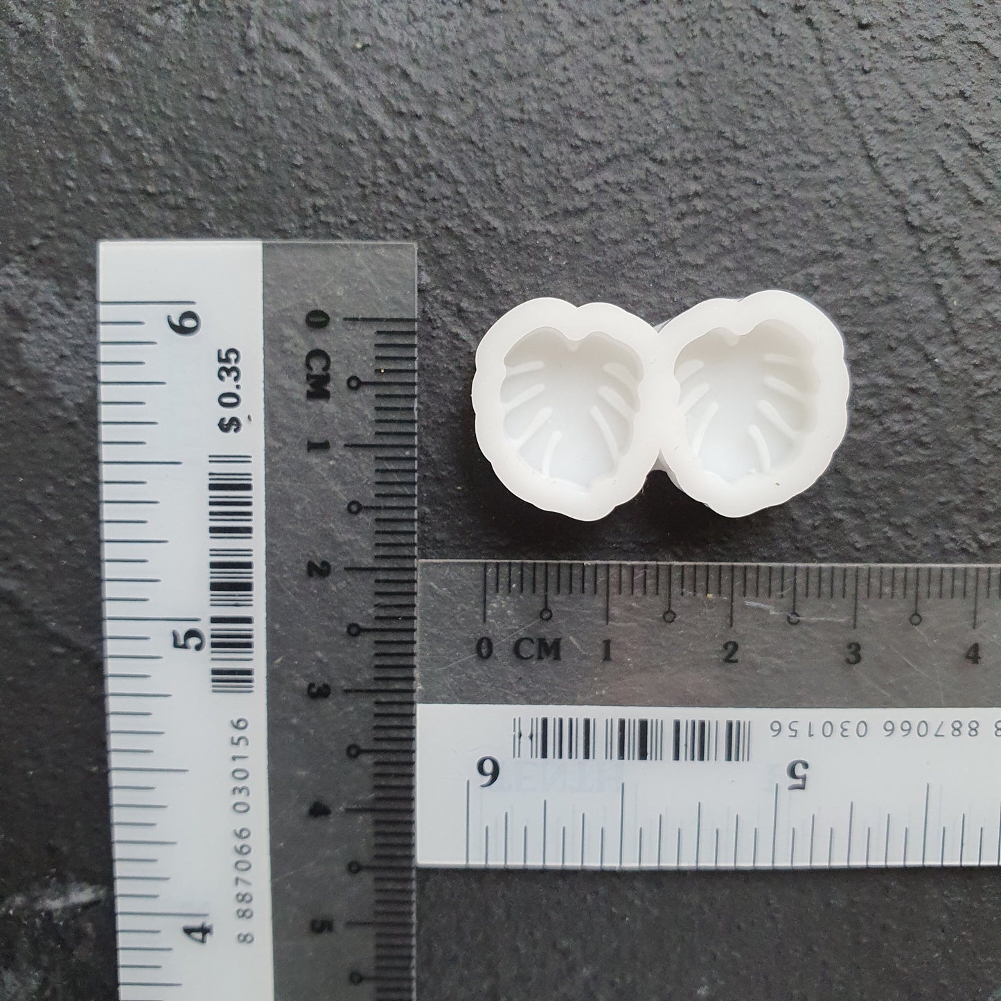 Silicone earrings mold Heart Monstera Flower Diamond Jewelry Resin mould for resin and epoxy
