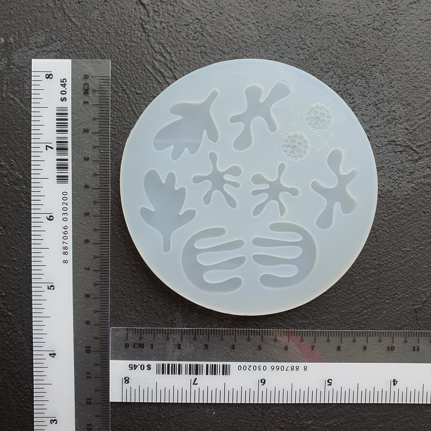Silicone earrings mold Jewelry Resin mould for resin and epoxy 5 designs