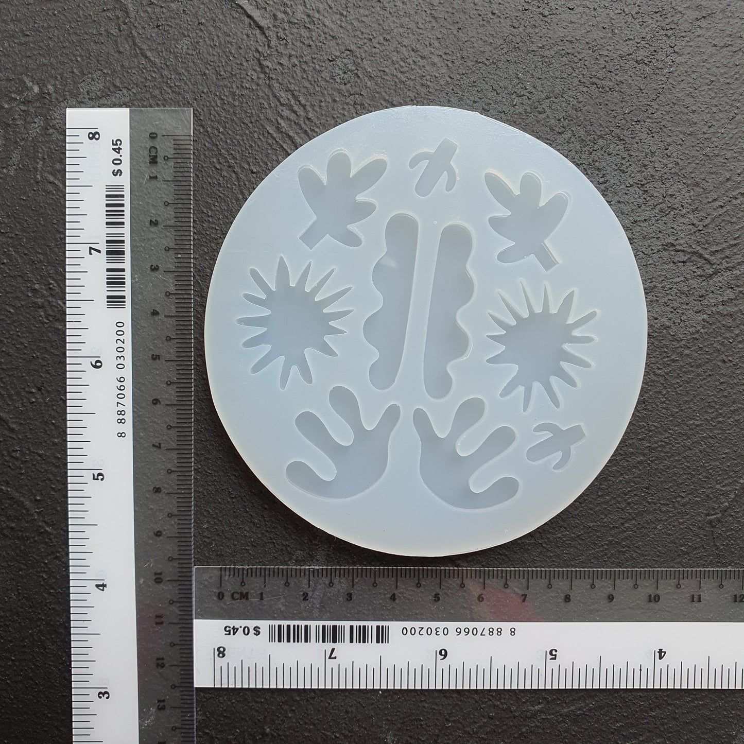 Silicone earrings mold Jewelry Resin mould for resin and epoxy 5 designs