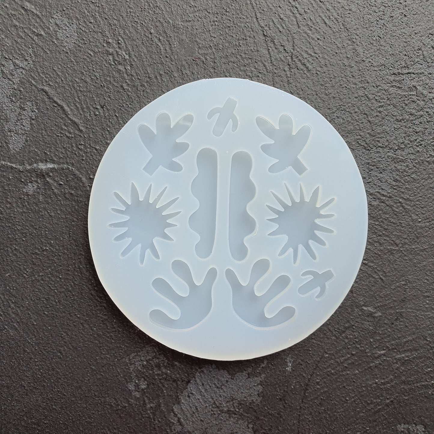 Silicone earrings mold Jewelry Resin mould for resin and epoxy 5 designs