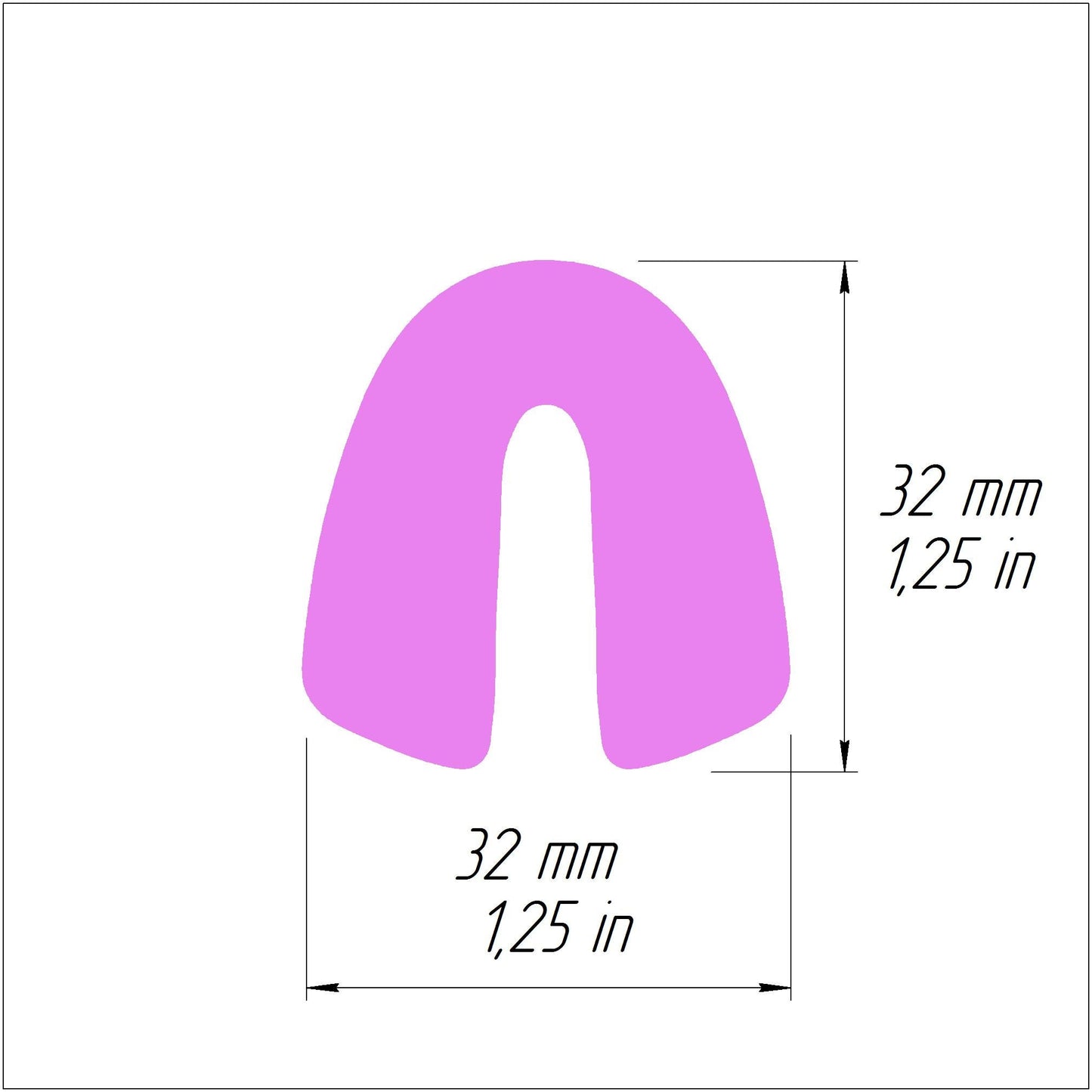 Arch Polymer clay 3D cutters Jewelry Earrings Geometry shape cutter - Luxy Kraft