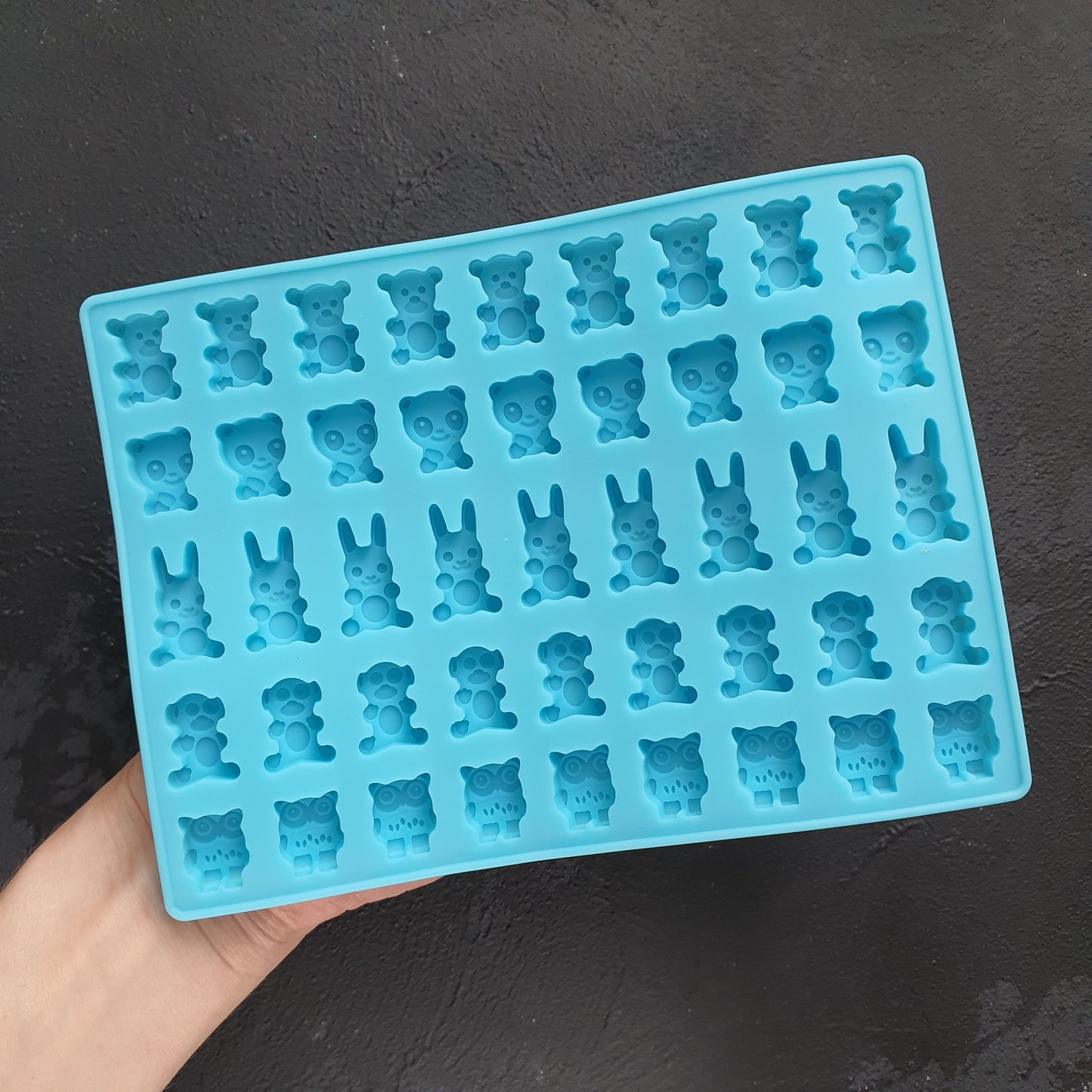 Silicone earrings mold "Animals" for resin and epoxy - Luxy Kraft