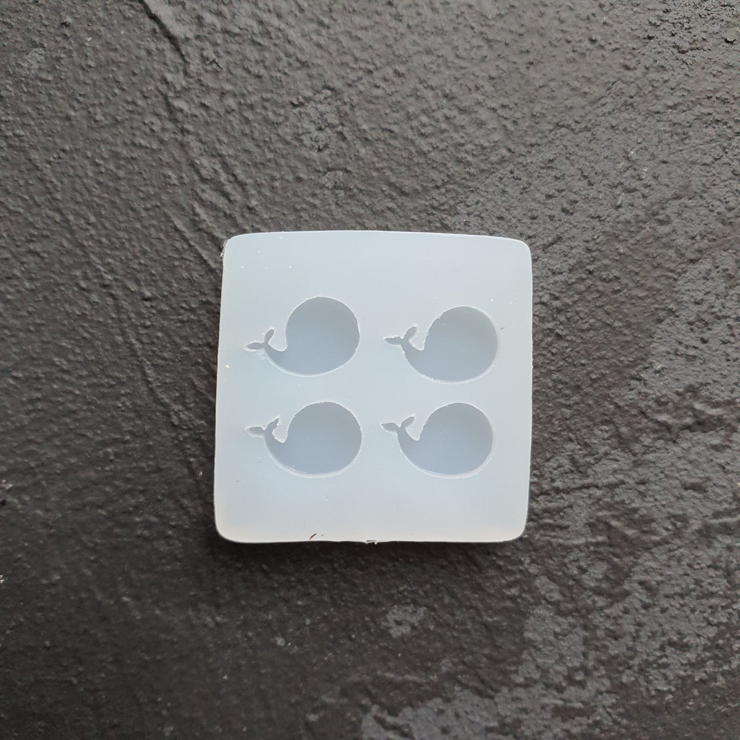Silicone earrings mold "Dolphin" for resin and epoxy