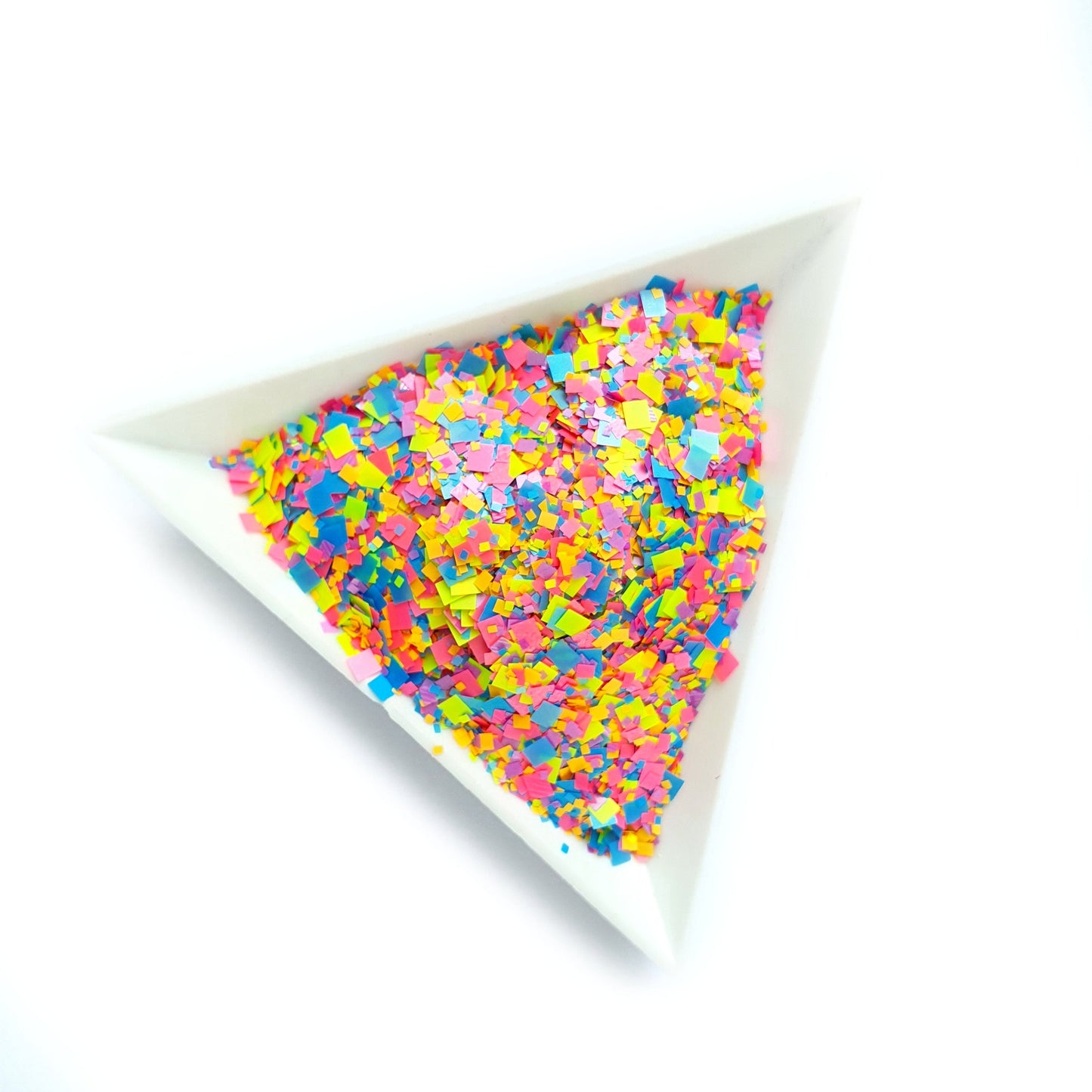 Fluorescent Square Chunky glitter for Resin Epoxy crafts - Luxy Kraft