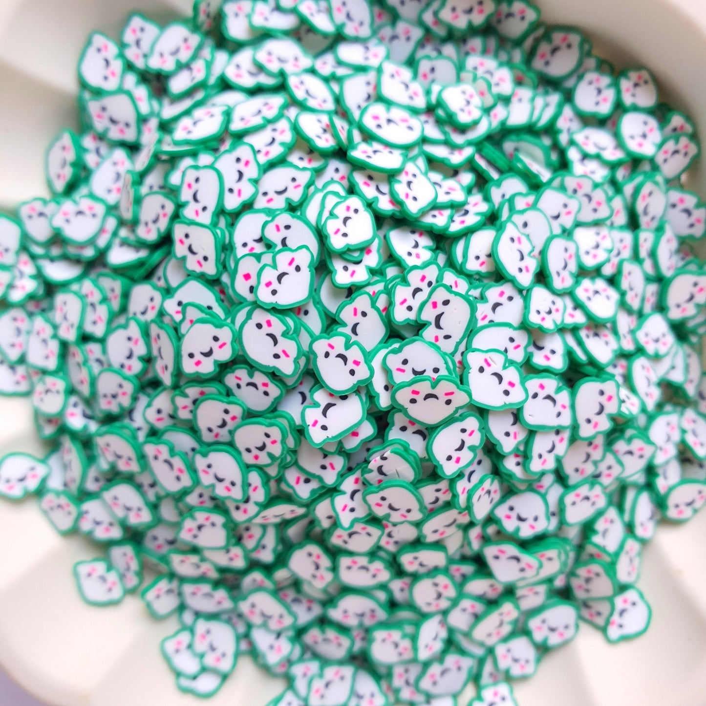 Mini clouds polymer clay shapes for Resin Epoxy crafts for nail design - Luxy Kraft