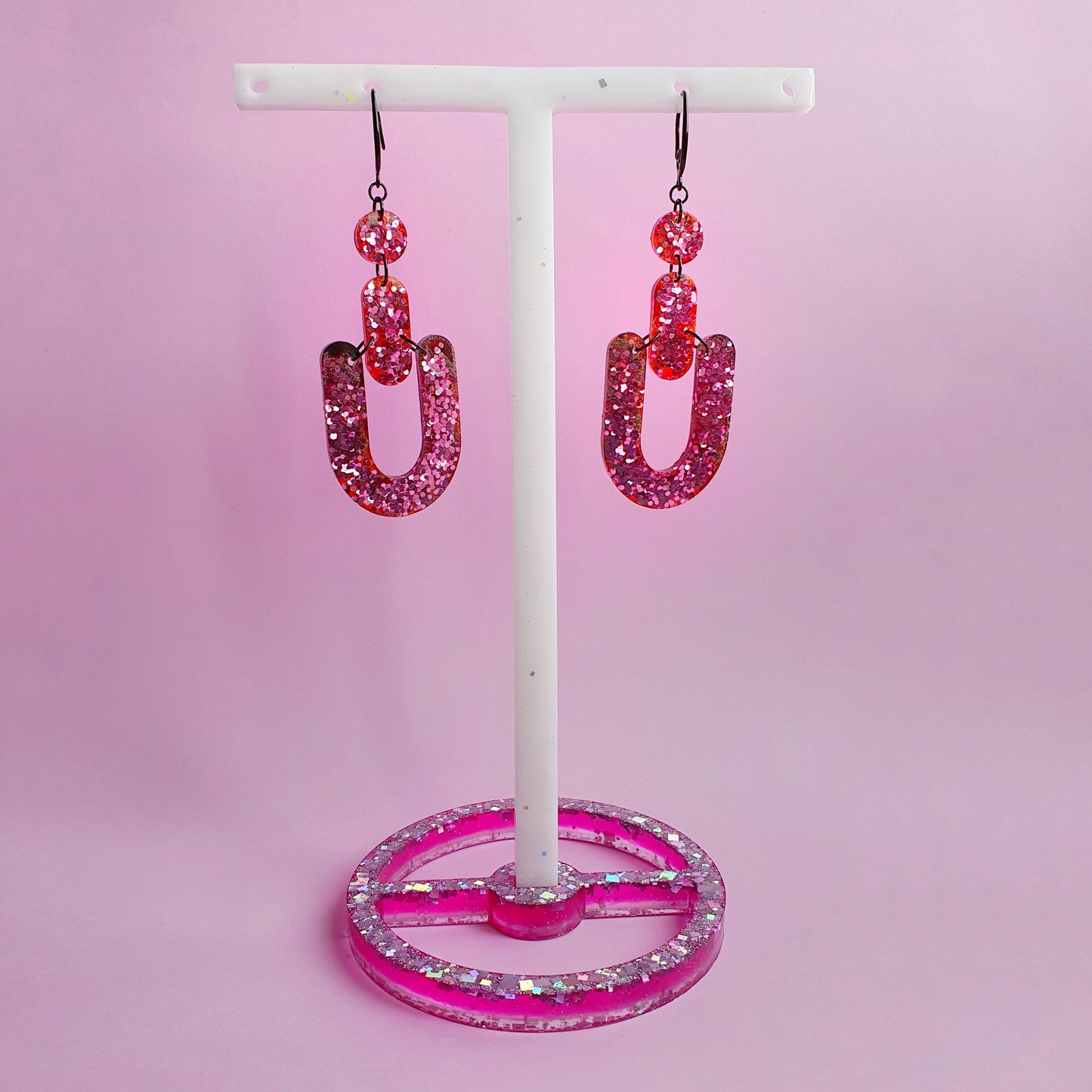 Earrings stand silicone mold Resin Epoxy Jesmonite mold - Luxy Kraft