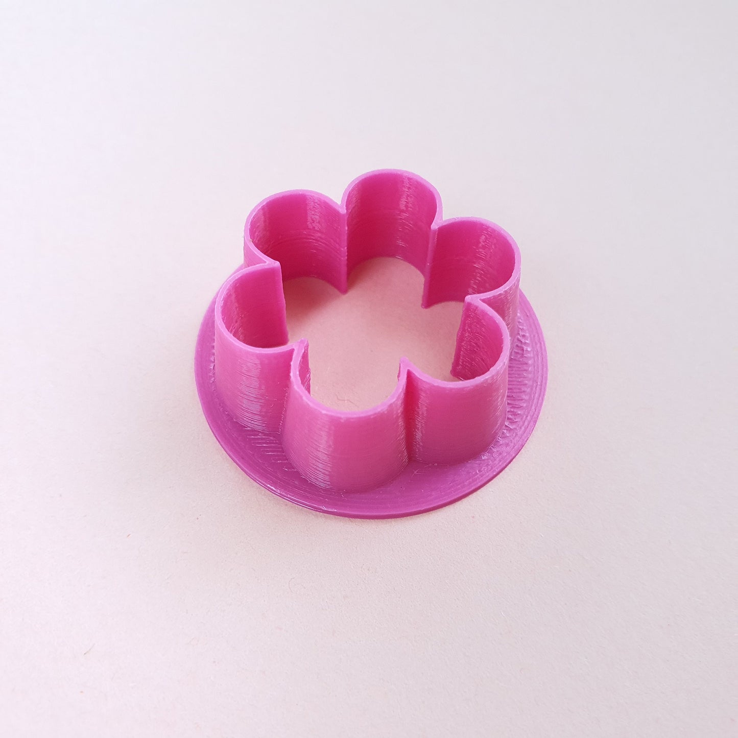 Polymer clay cutter 3D print cutters Jewelry Earrings "Flower" shape plastic cutter