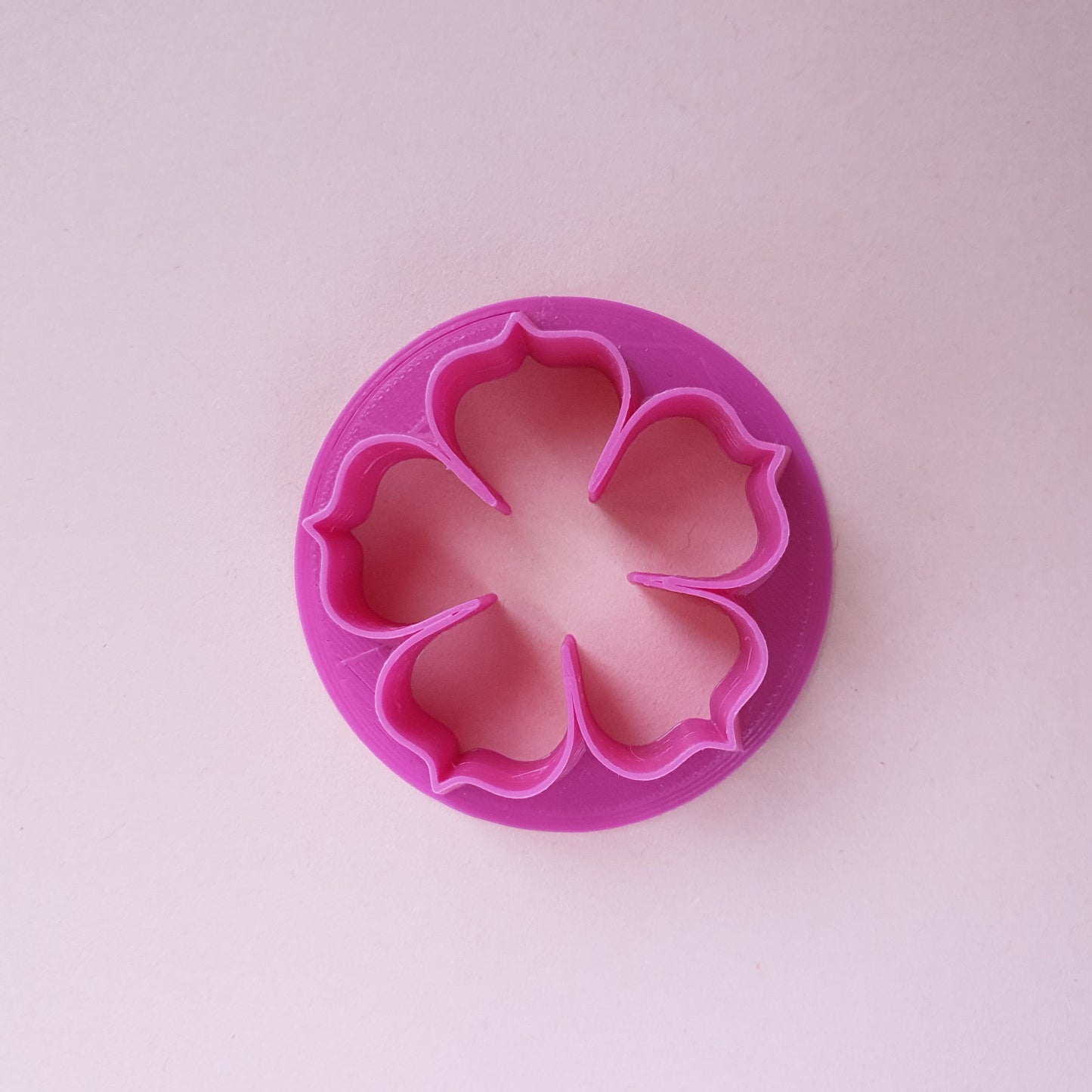 Polymer clay cutter 3D print cutters Jewelry Earrings "Flower" shape plastic cutter