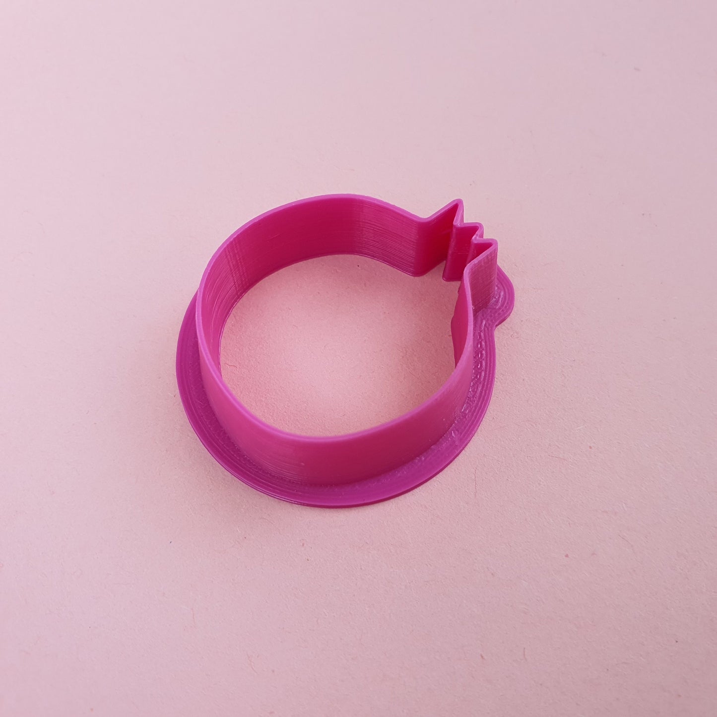 Polymer clay cutter 3D print cutters Jewelry Earrings "Pomegranate" shape plastic cutter - Luxy Kraft