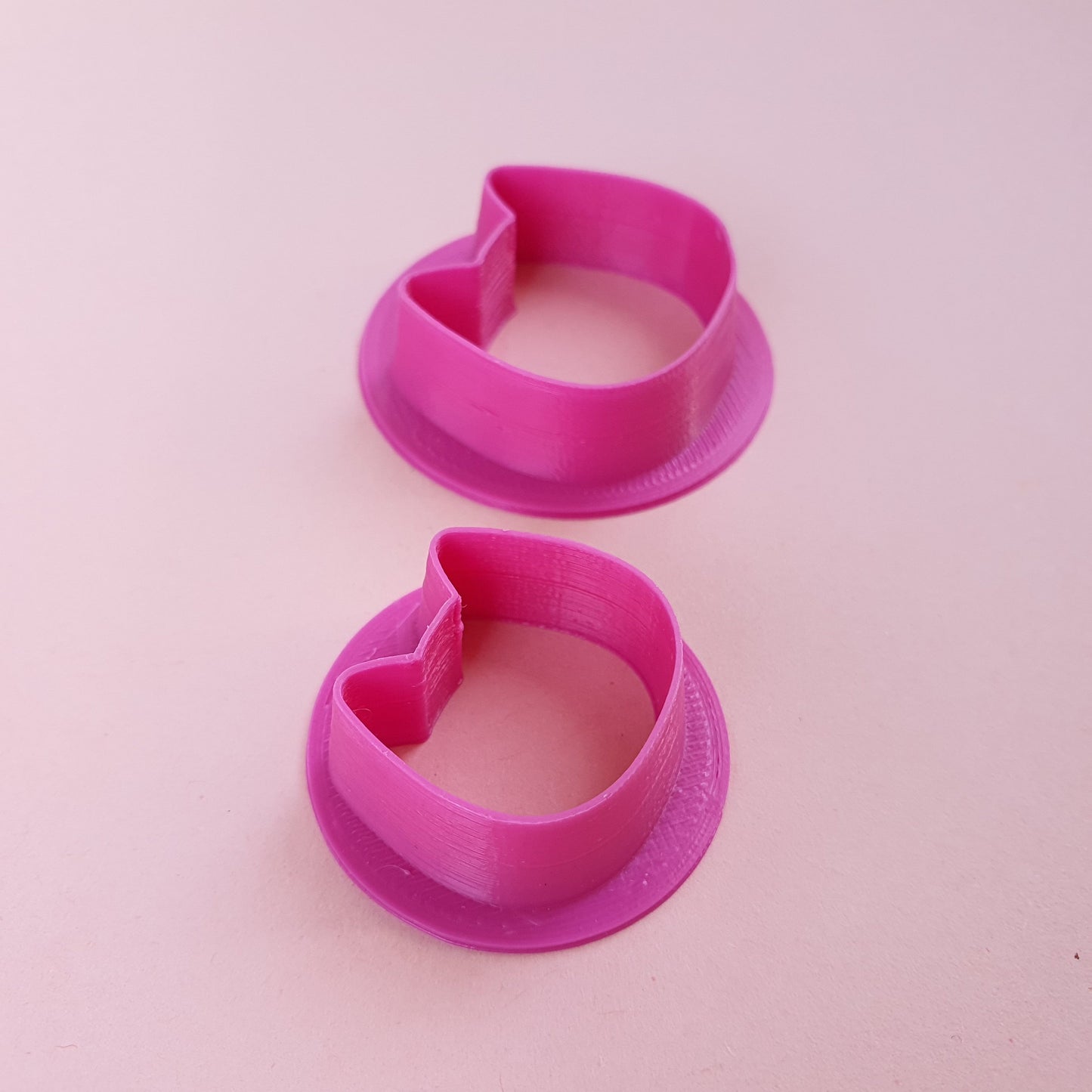 Polymer clay cutter 3D print cutters Jewelry Earrings "Cat" shape plastic cutter