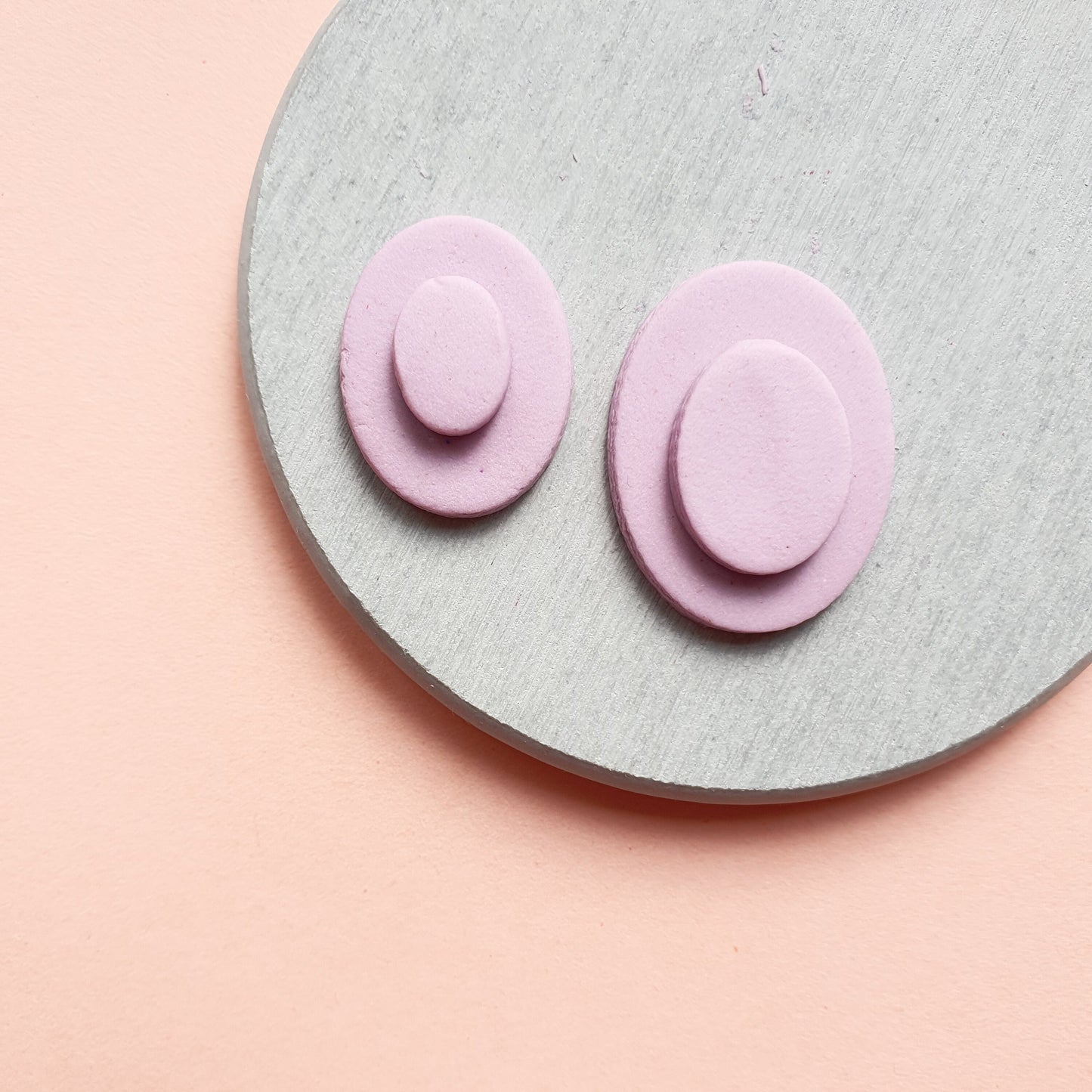 B grade Oval Polymer clay 3D cutters Geometry shapes cutters Polymer clay tools Earring mold Clay supplies Basic geometry shape cutters