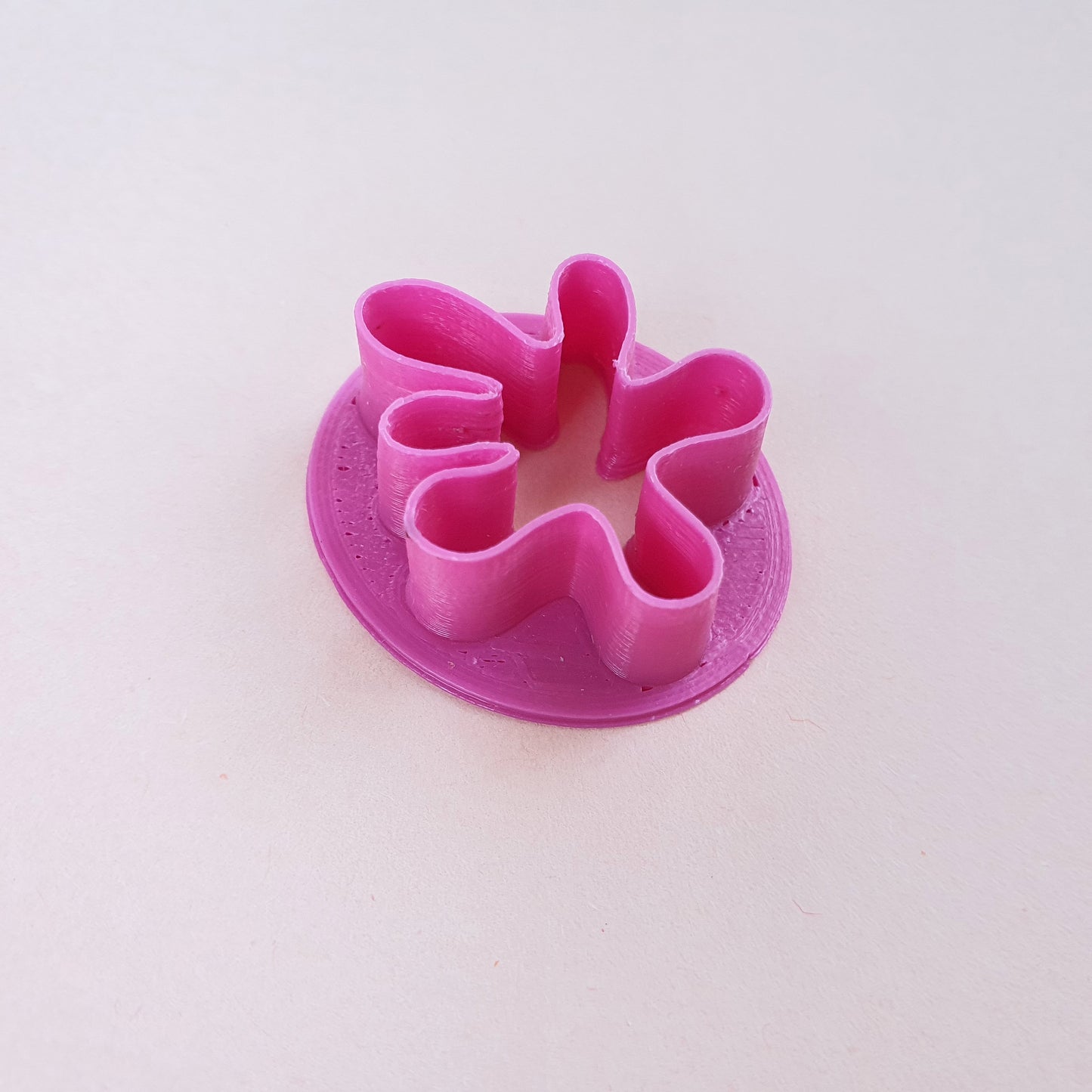 Polymer clay cutter 3D print cutters Jewelry Earrings "Coral" shape plastic cutter